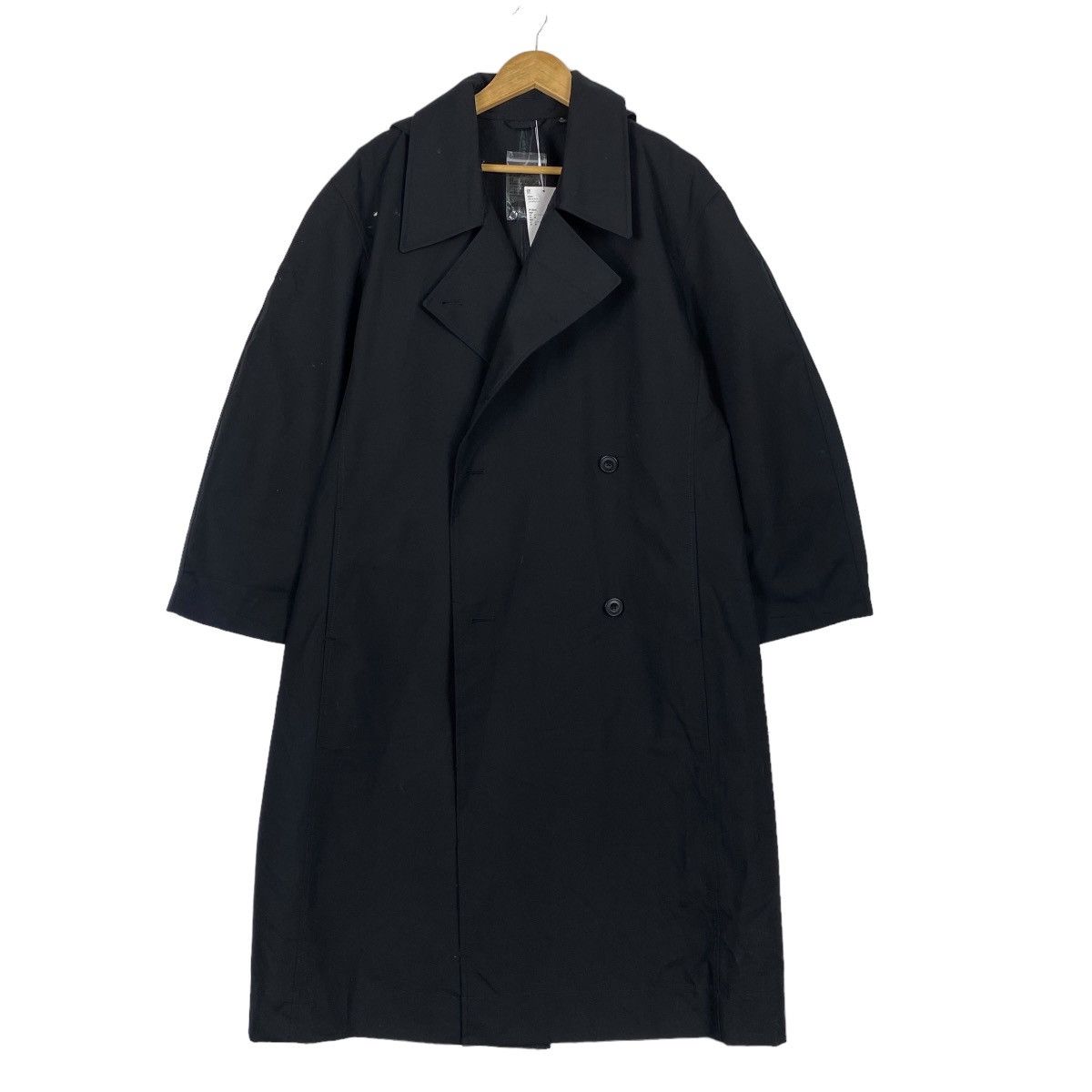 Undercover Uniqlo U Overcoat double breasted waterproff | Grailed