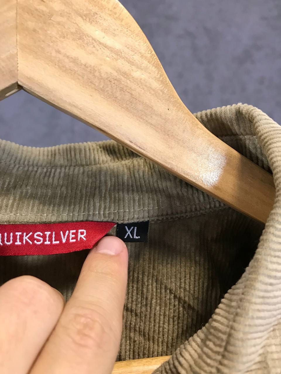 Quiksilver Quiksilver vintage outdoor flannel velvet shirt Size US XL / EU 56 / 4 - 5 Thumbnail
