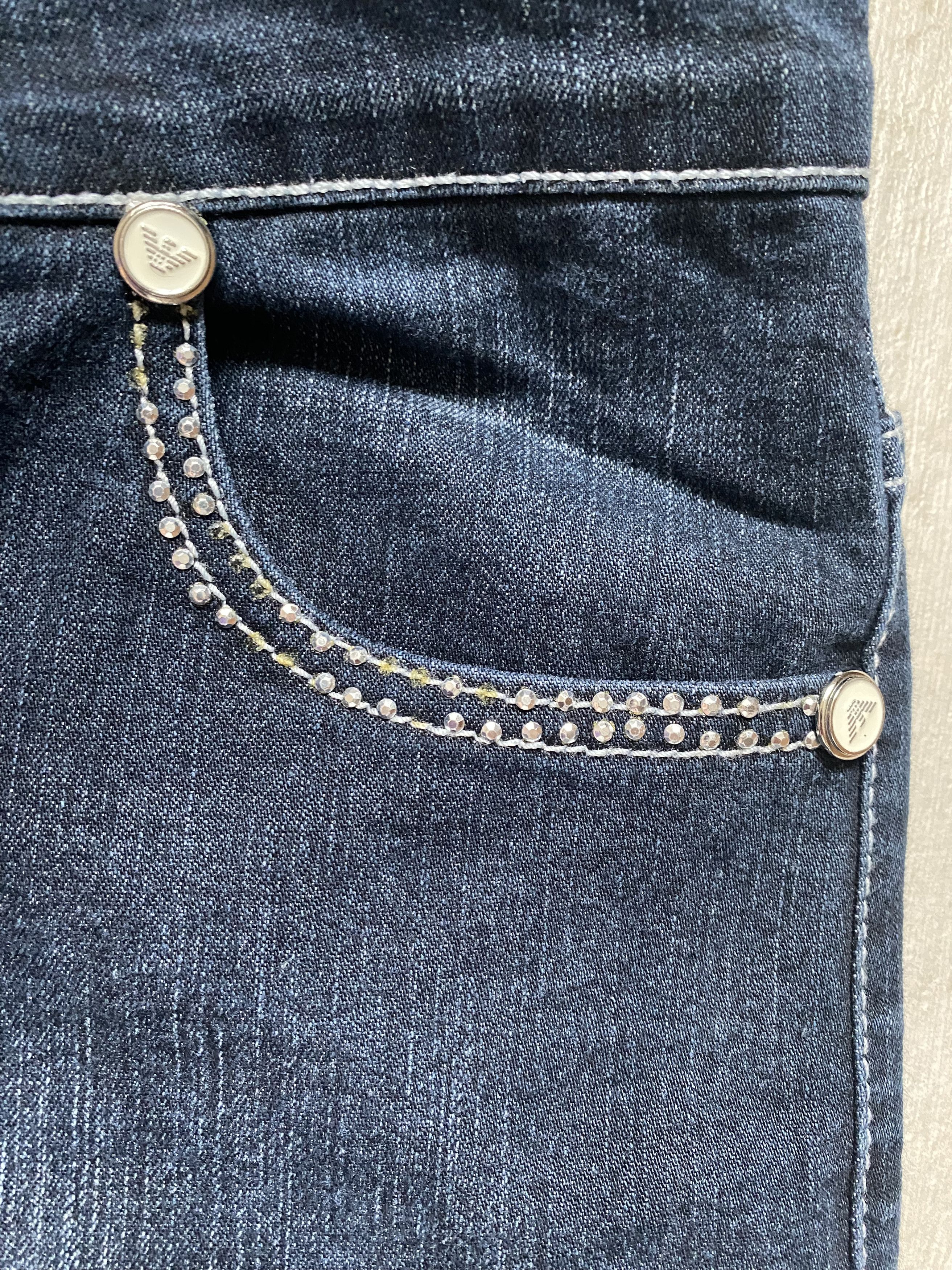 Armani × Emporio Armani × Giorgio Armani Armani Jeans Dark Vintage Denim – Size 31 👖✨ Size 31" - 5 Thumbnail
