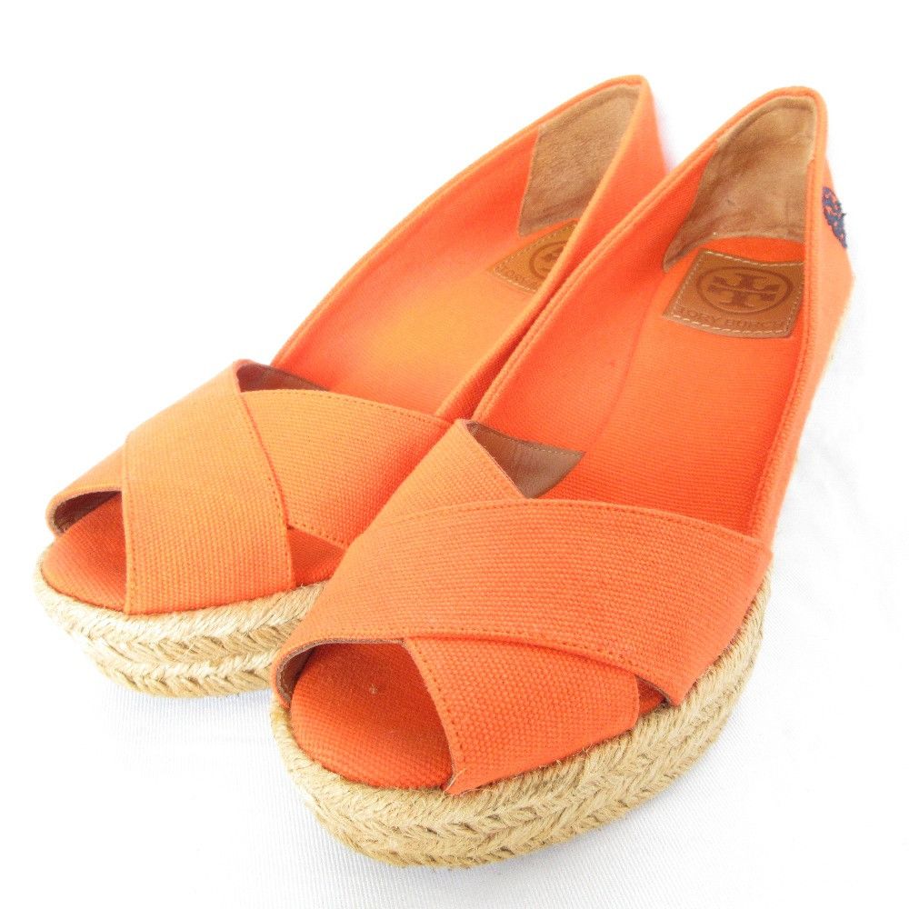 Tory Burch Tory Burch Tory Burch FILIPA Espadrille Wedge Pumps Textile Shoes 51118419 DUTY FREE for USA Size ONE SIZE - 1 Thumbnail