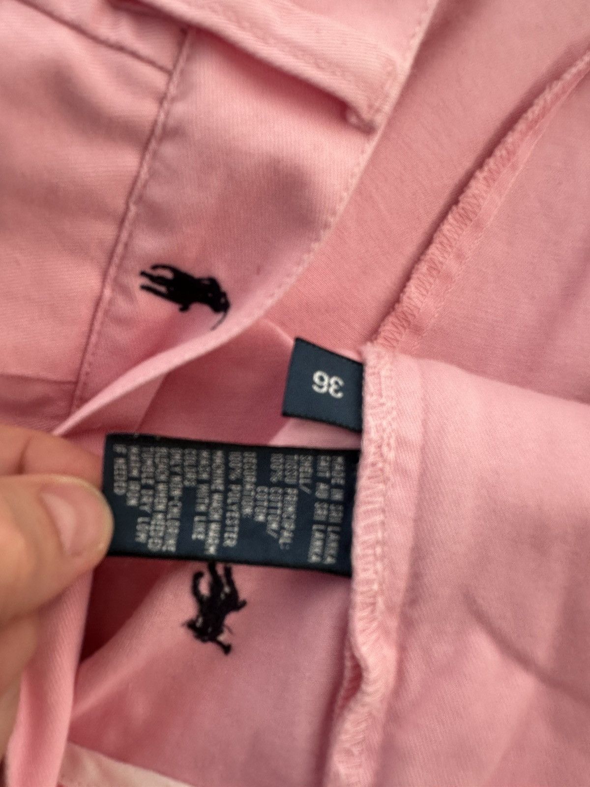 Polo Ralph Lauren × Vintage Vintage polo Ralph Lauren monogram pink shorts size XL (36) Size US 36 / EU 52 - 3 Thumbnail