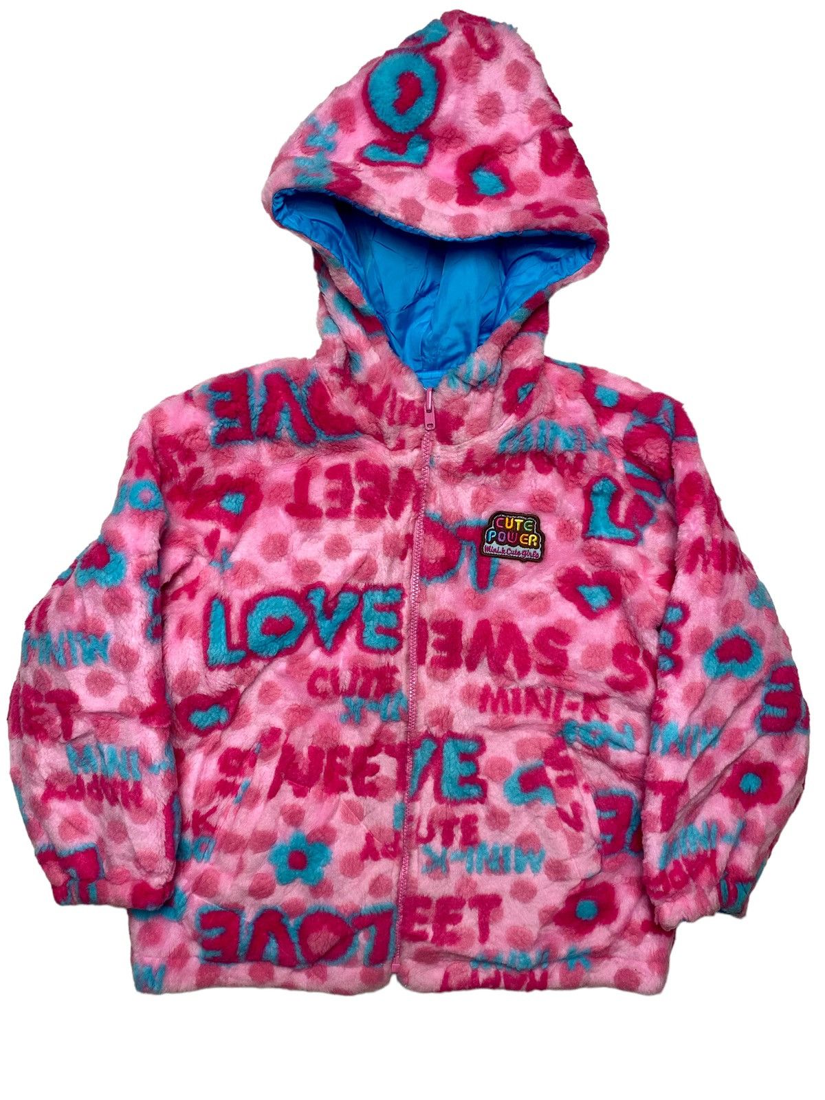 Angel Blue 2000s Mini-K - Cute Power Reversible Jacket Size XXS / US 00 / IT 34 - 1 Thumbnail