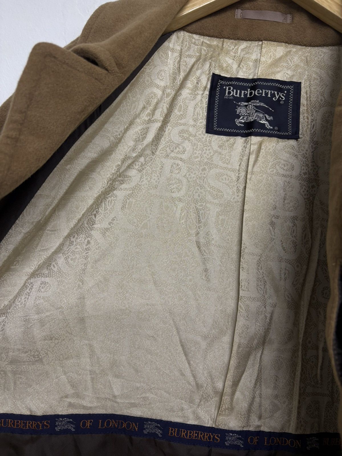 Burberry Wool coat Burberry Nova Check original luxury item Size US L / EU 52-54 / 3 - 11 Thumbnail