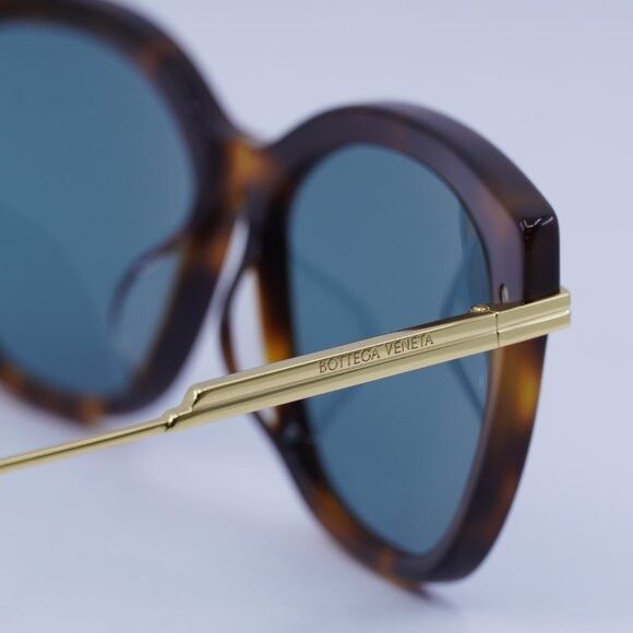 Bottega Veneta 🕶️ New Bottega Veneta BV1296SA 003 Sunglasses - Havana/Gold Size ONE SIZE - 5 Thumbnail