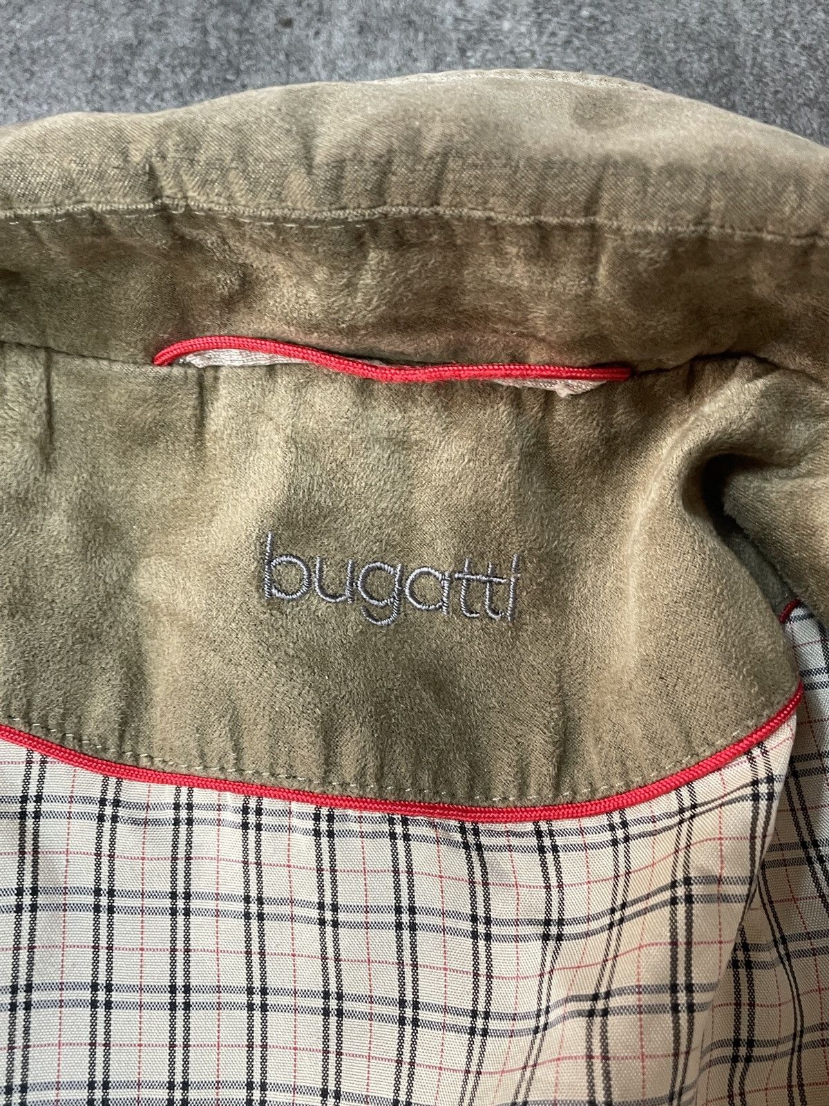 Bugatti Luxury Viscose Bugatti Vintage 90s Light Jacket Rare Boxy Size US L / EU 52-54 / 3 - 4 Thumbnail