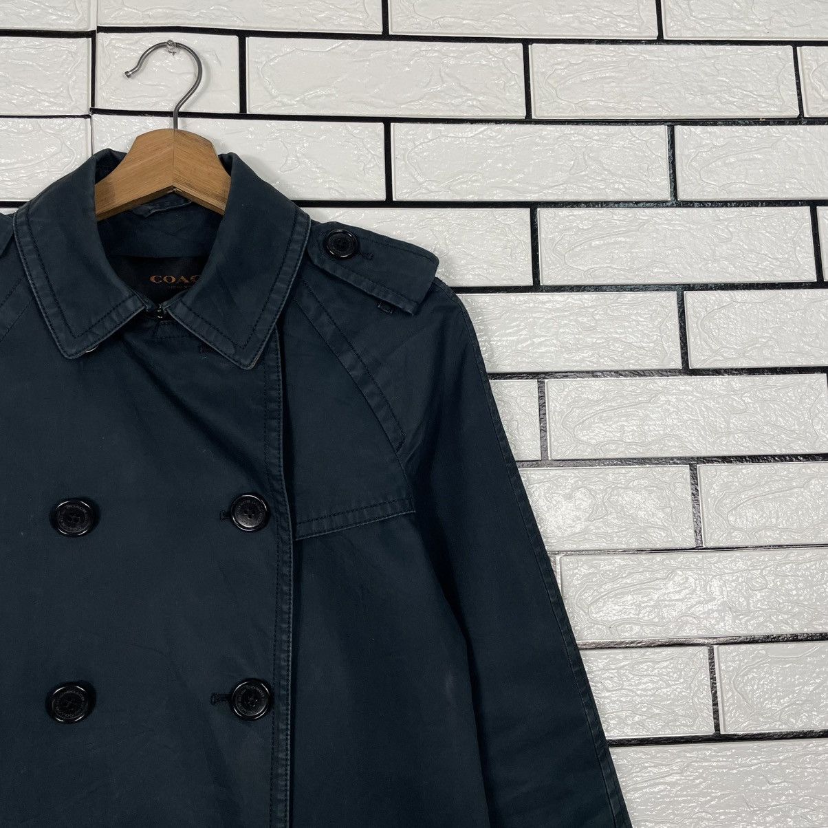 Coach Coach Double Breasted Trench Coat Size XS / US 0-2 / IT 36-38 - 5 Thumbnail