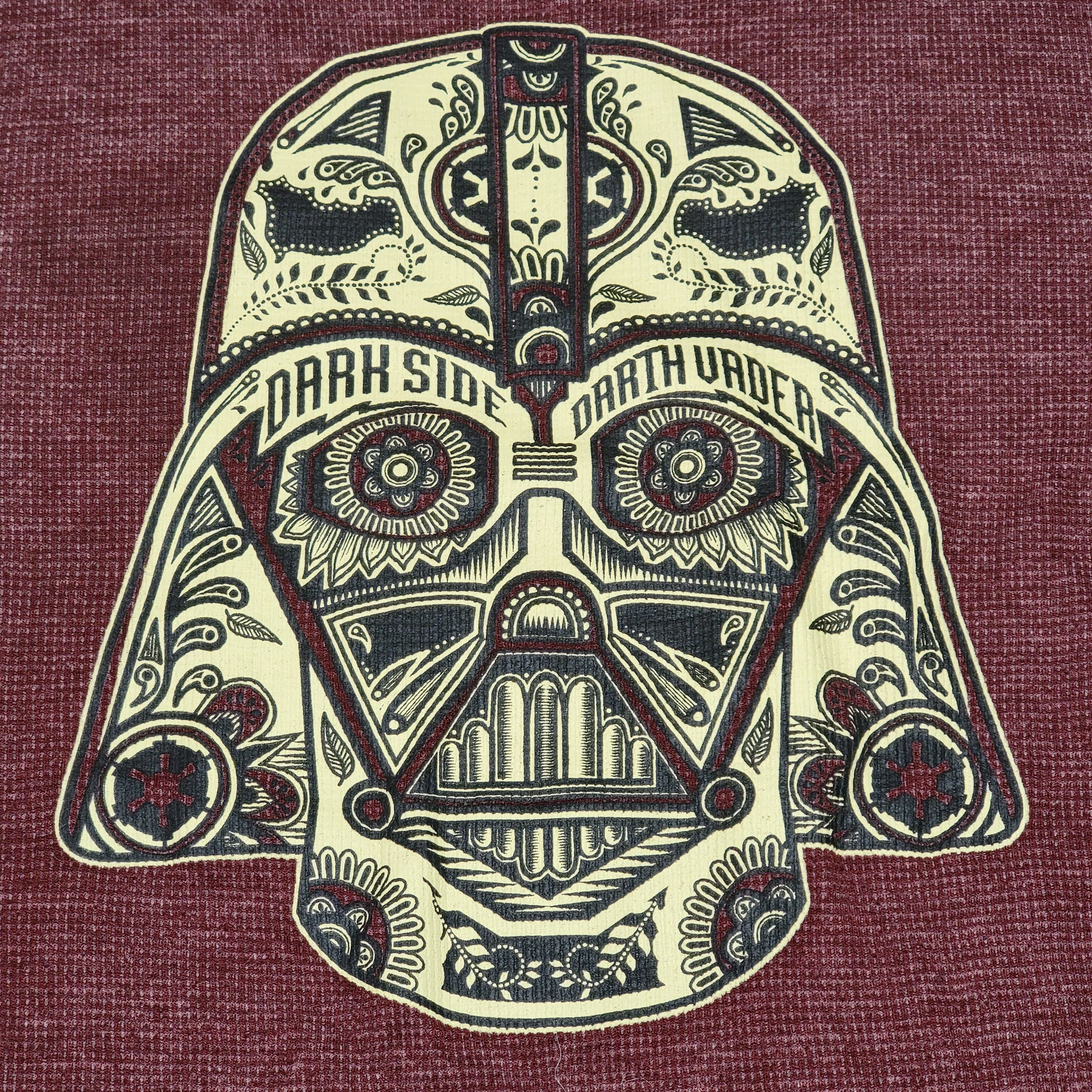 Other VFifth Sun Star Wars LS Waffle Knit Tee "Darth Vader" Large Size L / US 10 / IT 46 - 2 Thumbnail