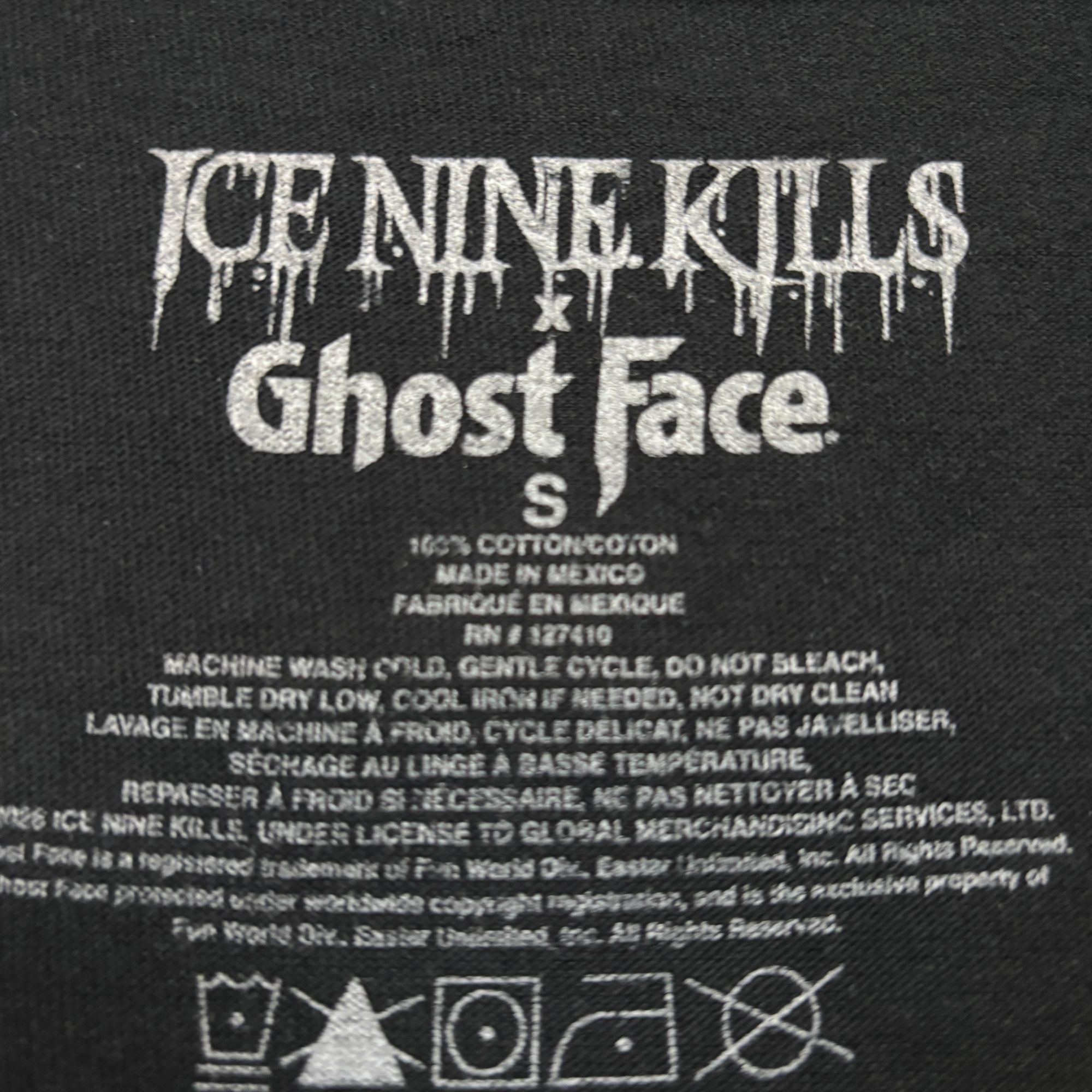 Band Tees Ghost Face x Ice Nine Kills Twisting the Knife Scream Tee S Size US S / EU 44-46 / 1 - 4 Thumbnail