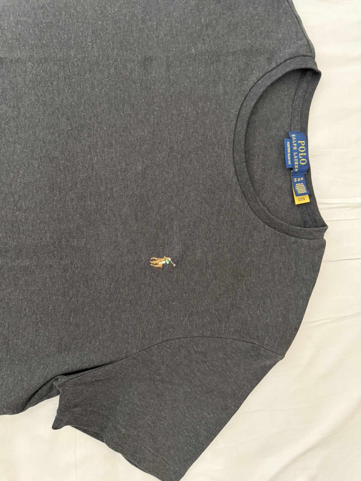 Polo Ralph Lauren Polo Ralph Lauren Custom Slim Fit Tee –Size XL (Fits L) Size US XL / EU 56 / 4 - 2 Thumbnail