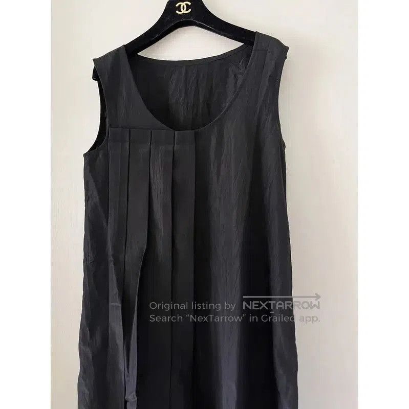 Yohji Yamamoto Yohji Yamamoto Black Long Dress for Women . Size L / US 10 / IT 46 - 1 Thumbnail