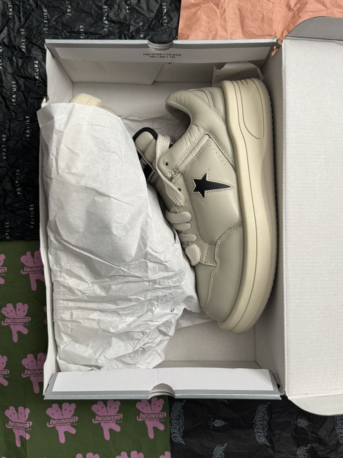 Rick Owens Drkshdw CONVERSE X DRKSHDW TURBOWPN OX Size US 10.5 / EU 43-44 - 7 Thumbnail