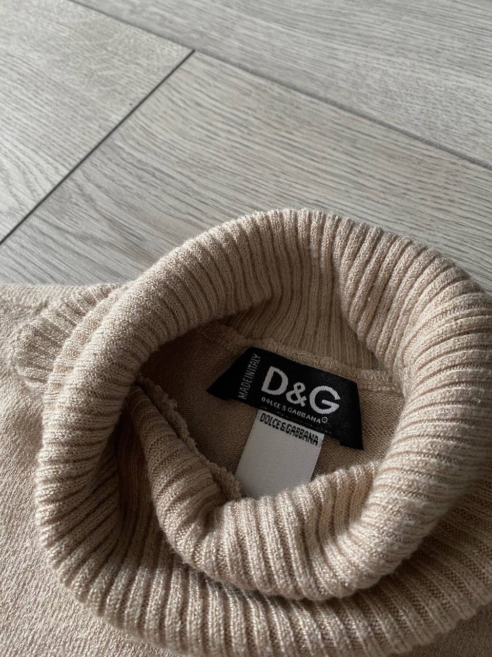 Dolce & Gabbana × Vintage Rare Dolce & Gabbana Logo Avantgarde Sweater T-shirt Size L / US 10 / IT 46 - 6 Thumbnail