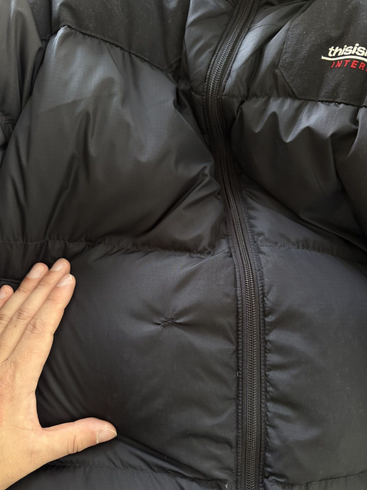 thisisneverthat Thisisneverthat Black Down Puffer Jacket Size US M / EU 48-50 / 2 - 3 Thumbnail