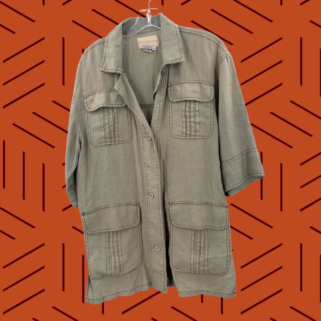 The Territory Ahead VINTAGE The Territory Ahead Green Shirt Size M / US 6-8 / IT 42-44 - 1 Thumbnail