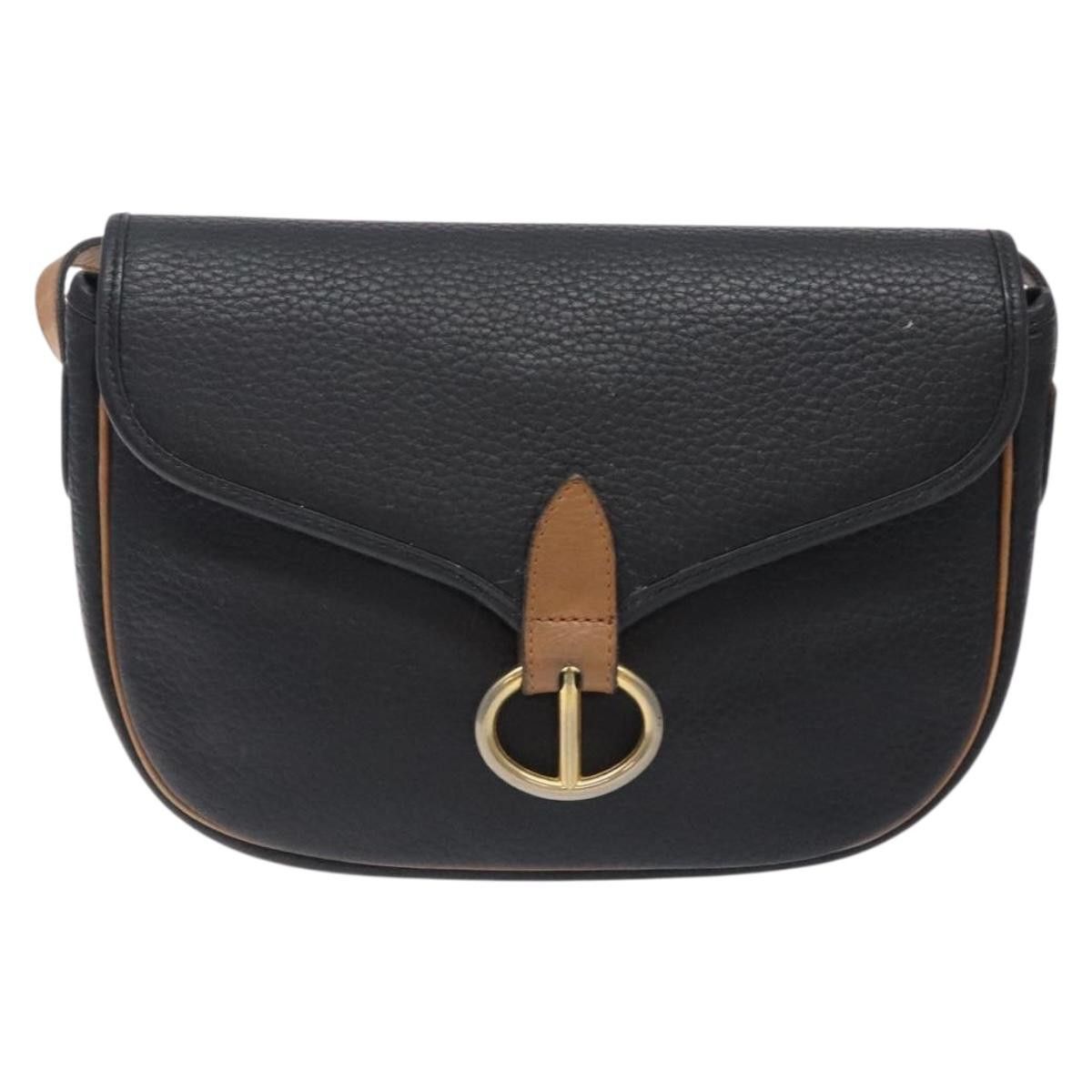 Dior DIOR Shoulder Bag Leather Black Gold Size ONE SIZE - 2 Thumbnail