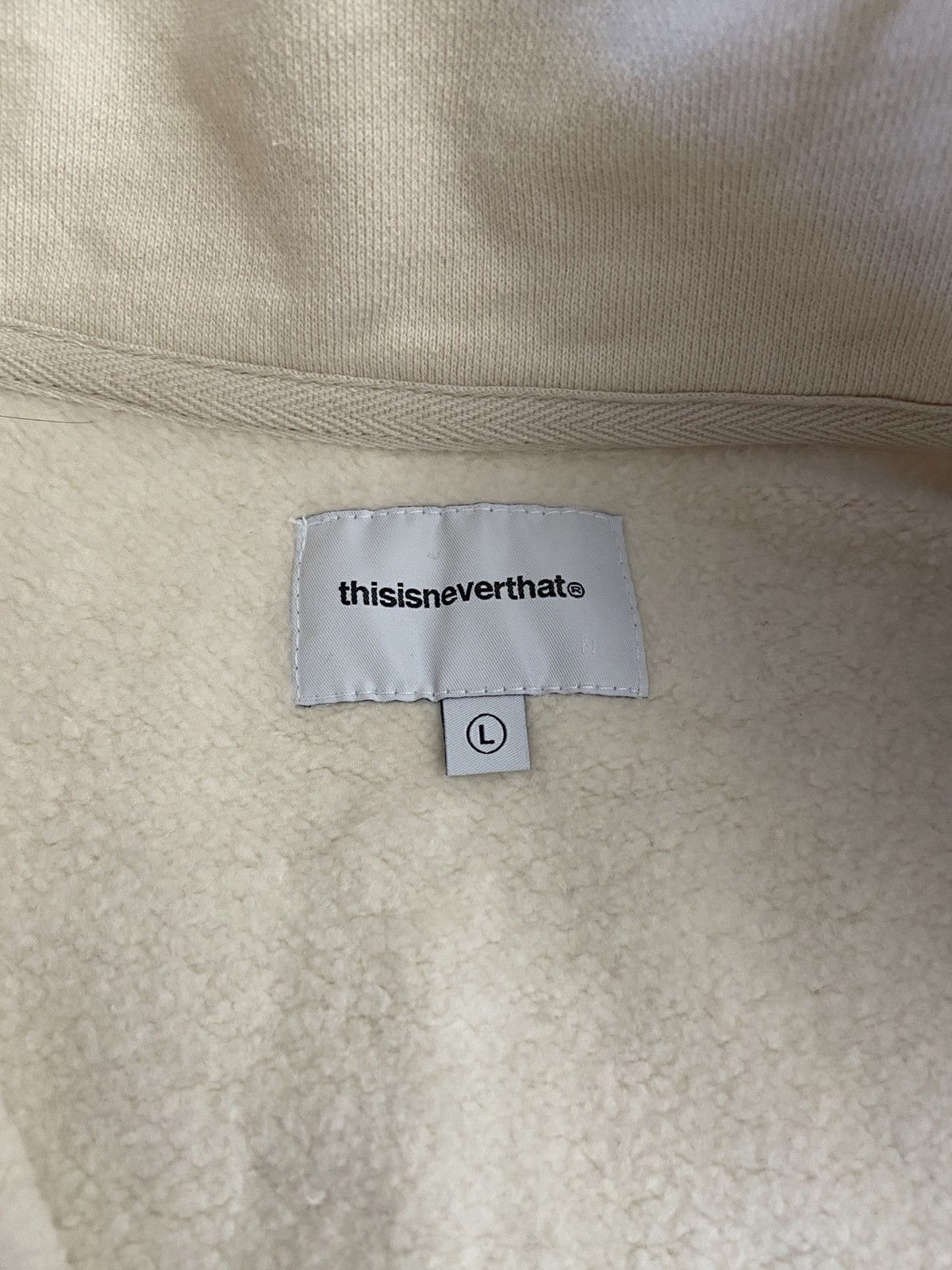 thisisneverthat ThisIsNeverThat Quarter-Zip Sweatshirt Size US S / EU 44-46 / 1 - 5 Thumbnail