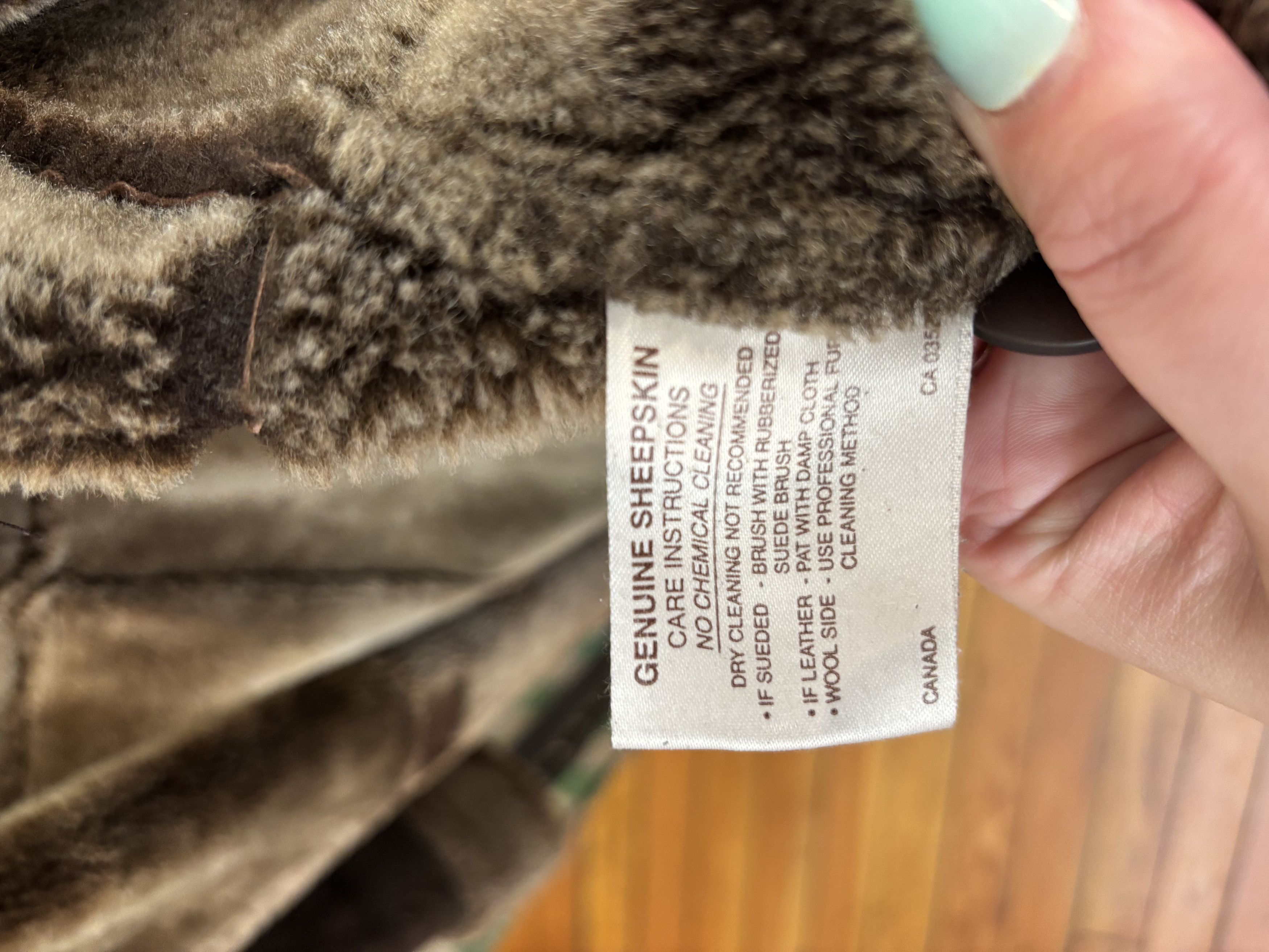 Other Hide Society vintage size 24 shearling coat Size 4XL / US 24-26 - 8 Thumbnail