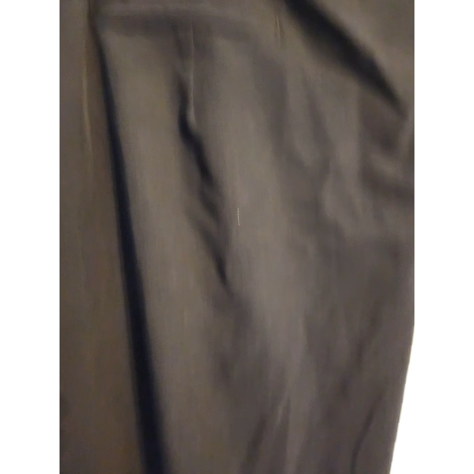 Avenue Avenue Dress Pants Solid Black Elastic Waist 30W Plus XS? 4X? Wait no. Size 30" / US 8 / IT 44 - 3 Thumbnail
