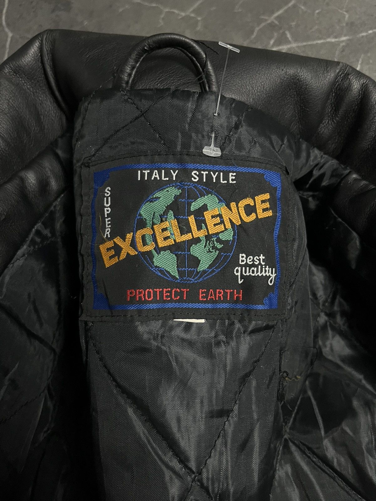 Leather Leather jacket italy style 90’s vintage Size US XL / EU 56 / 4 - 11 Thumbnail