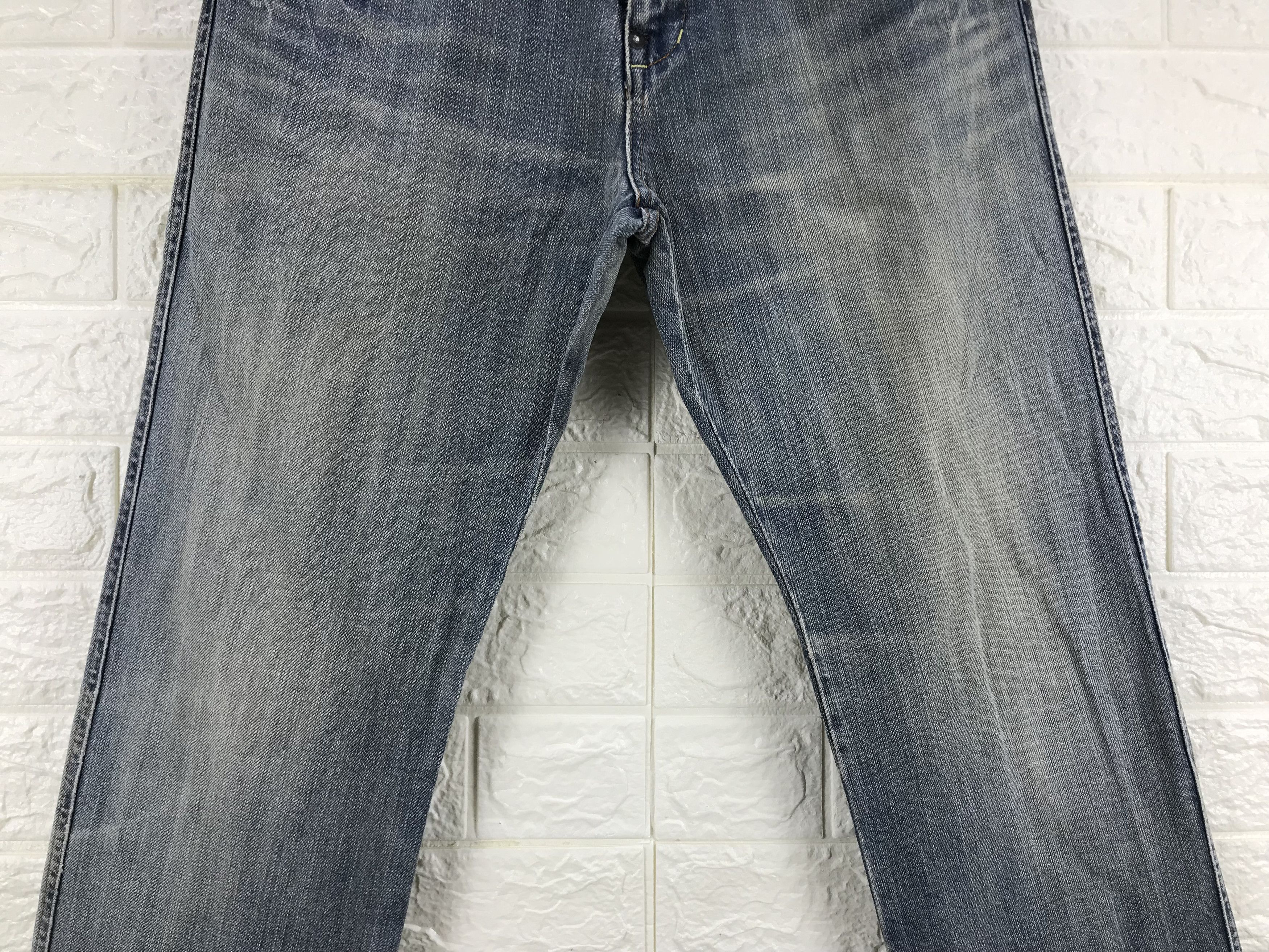 FACTOTUM Vintage Factotum Japanese Faded Blue Jeans Size US 31 - 3 Thumbnail