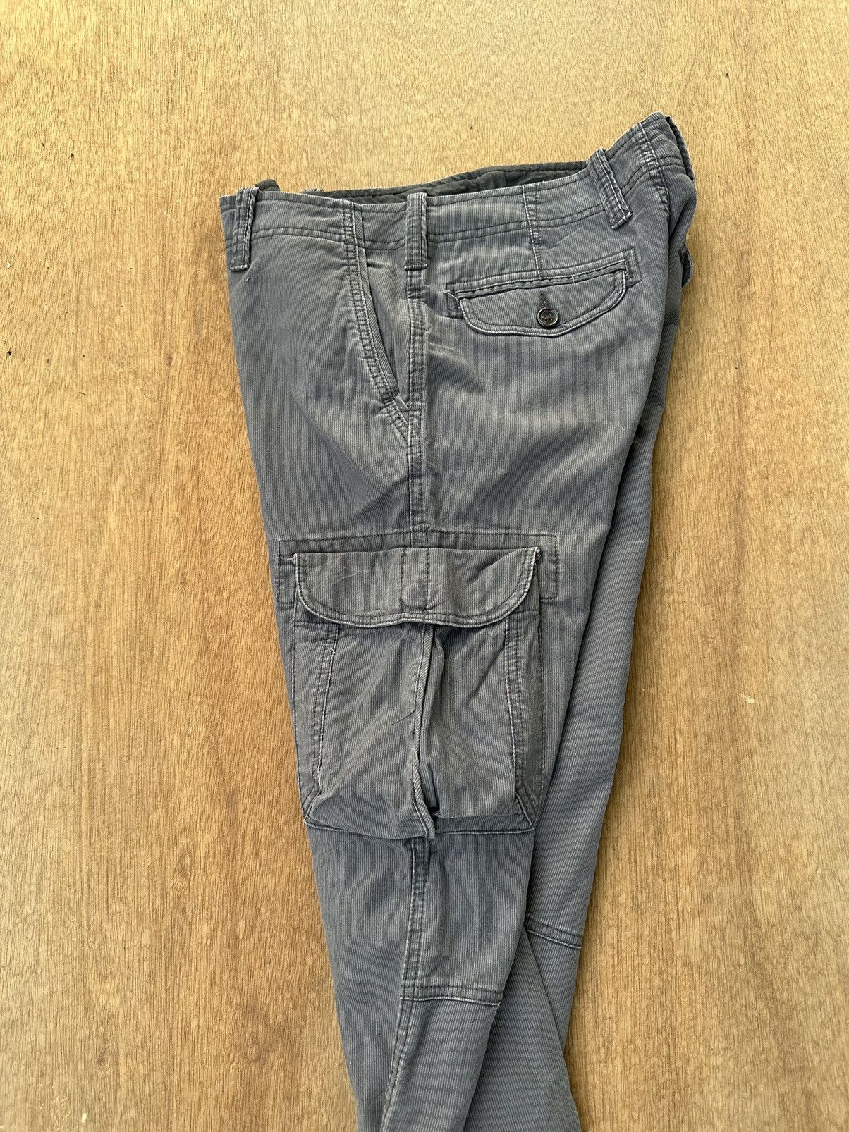 Gap Y2K VINTAGE GAP CORDUROY UTILITY CARGO PANTS W32 Size US 32 / EU 48 - 16 Thumbnail