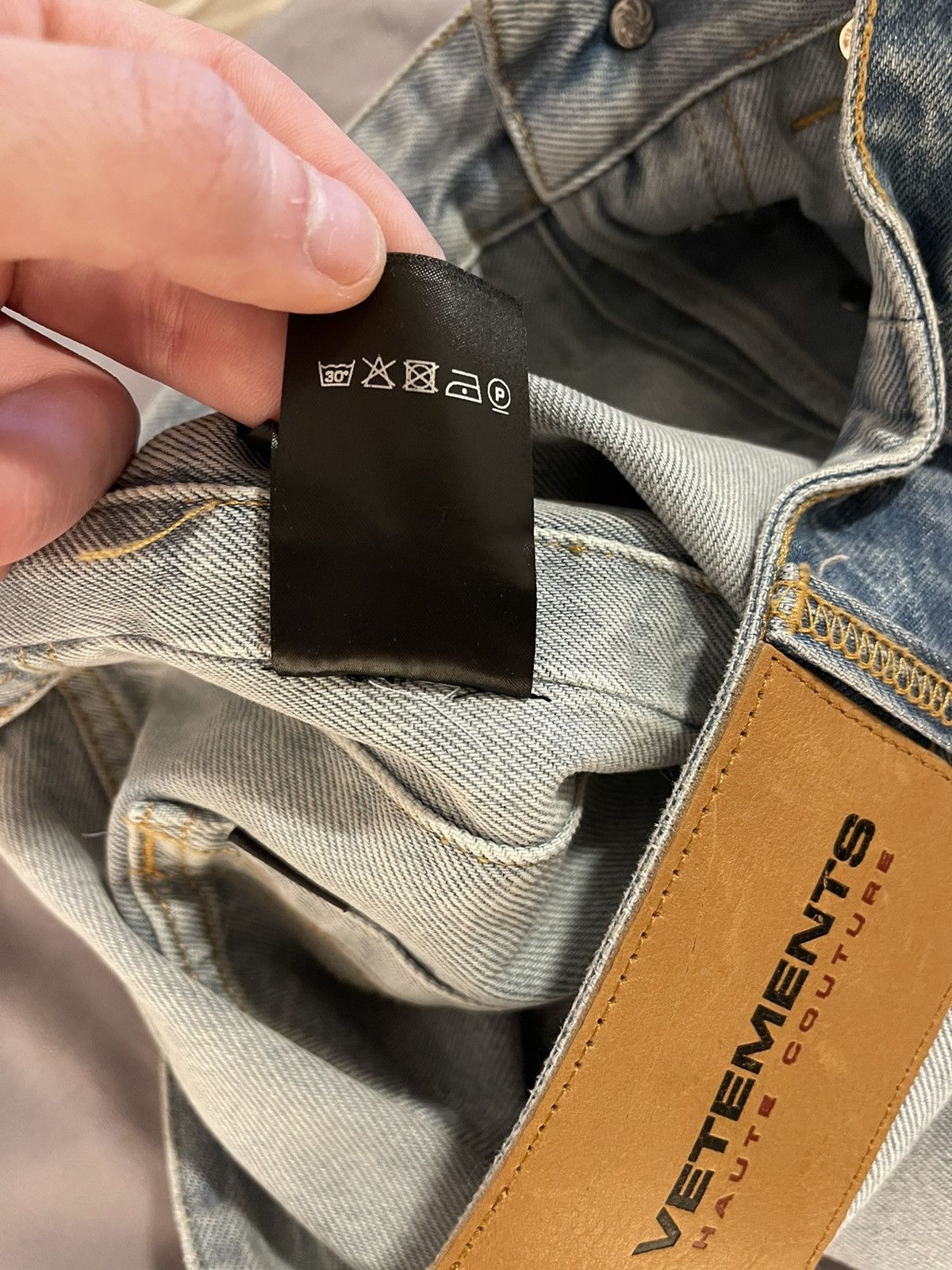 Vetements Vetements inside out jeans Size US 28 / EU 44 - 15 Thumbnail