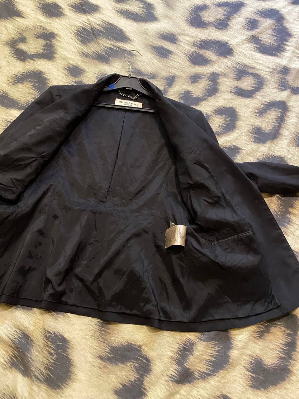 Burberry Blazer Vintage black Burberry luxury streetwear Y2K Size L / US 10 / IT 46 - 15 Thumbnail