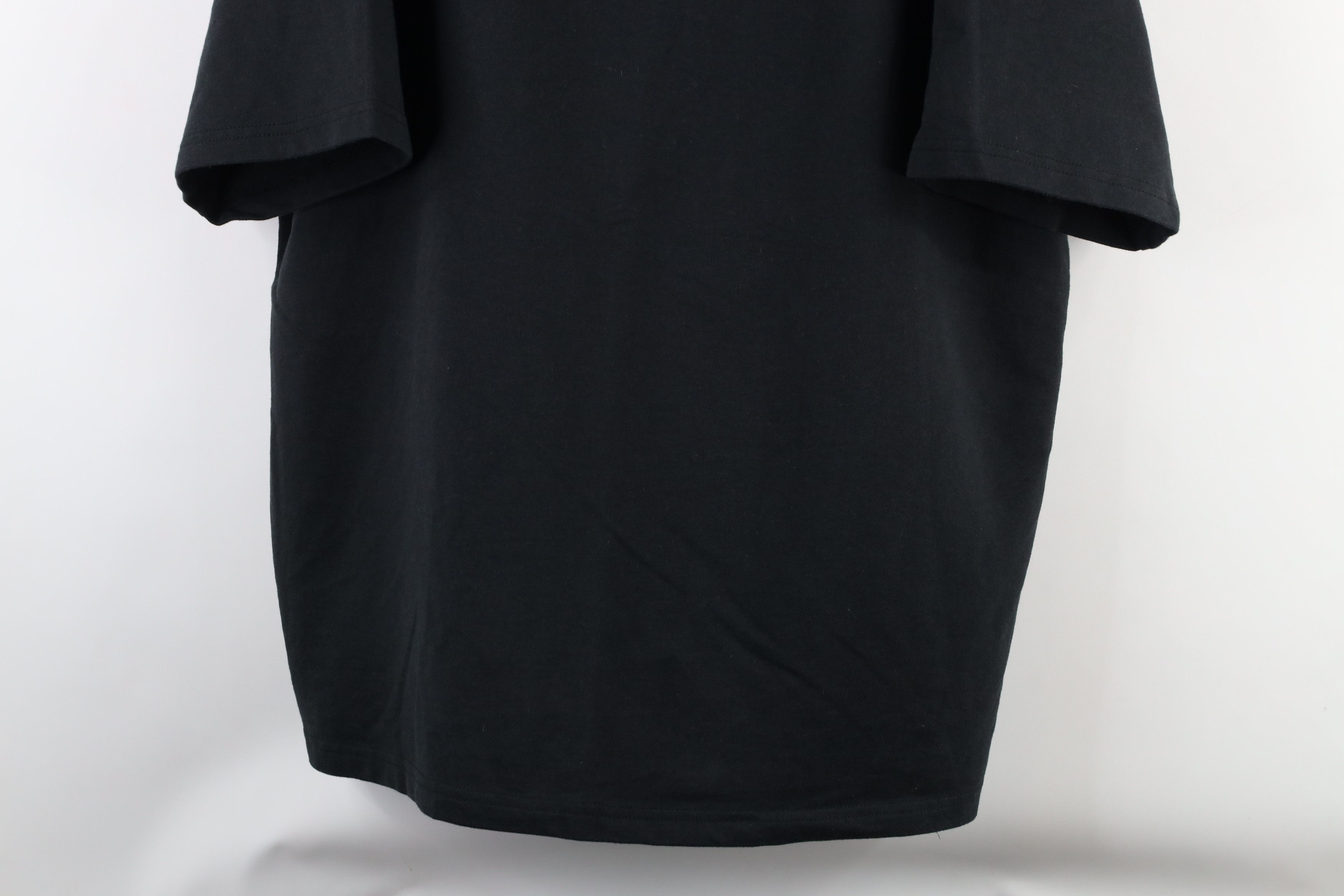 Vintage Vintage 90s Streetwear Baggy Fit Short Sleeve T-Shirt Black Size US XL / EU 56 / 4 - 3 Thumbnail