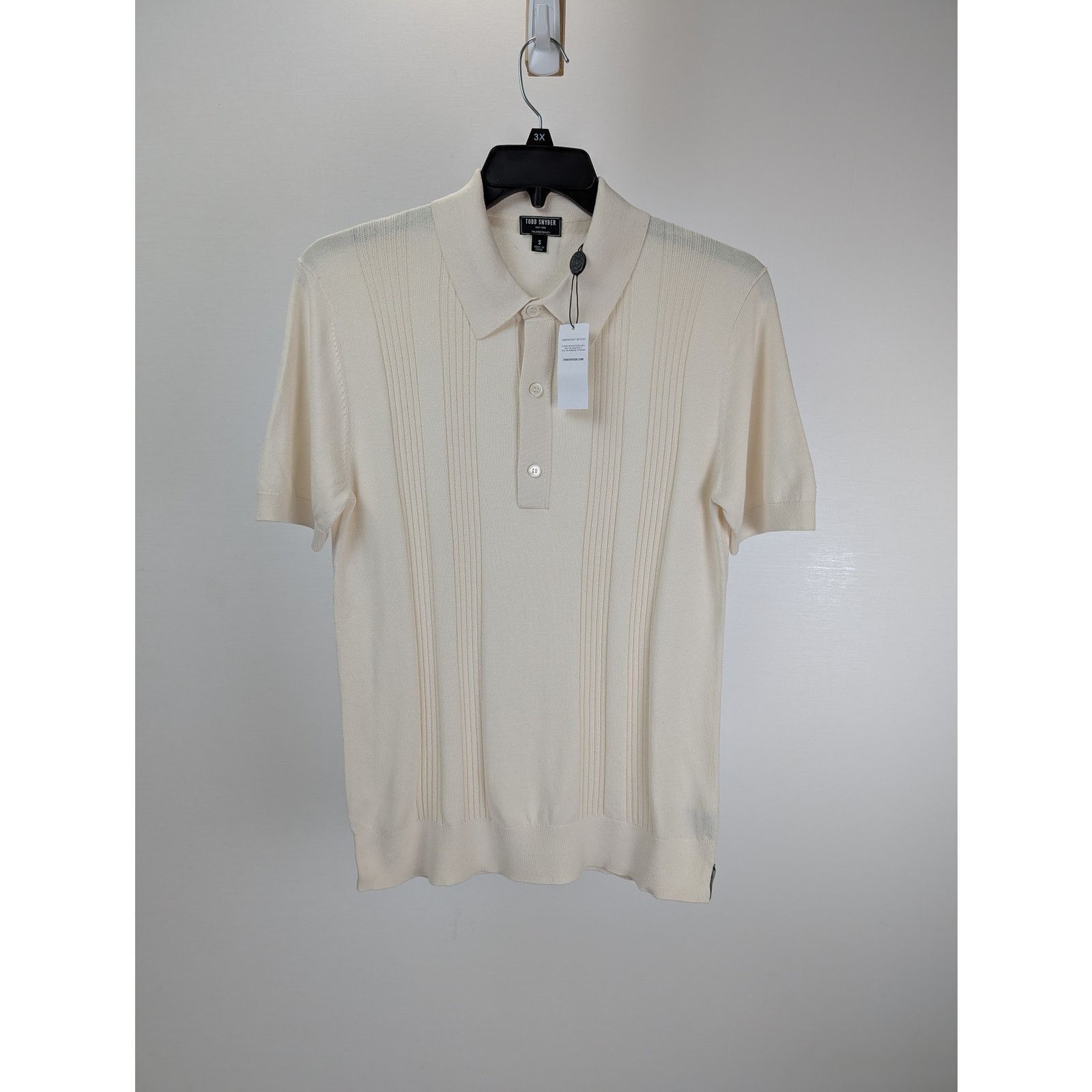 Todd Snyder o1rshd1 CC20 Polo Shirt in Beige Size US S / EU 44-46 / 1 - 6 Thumbnail