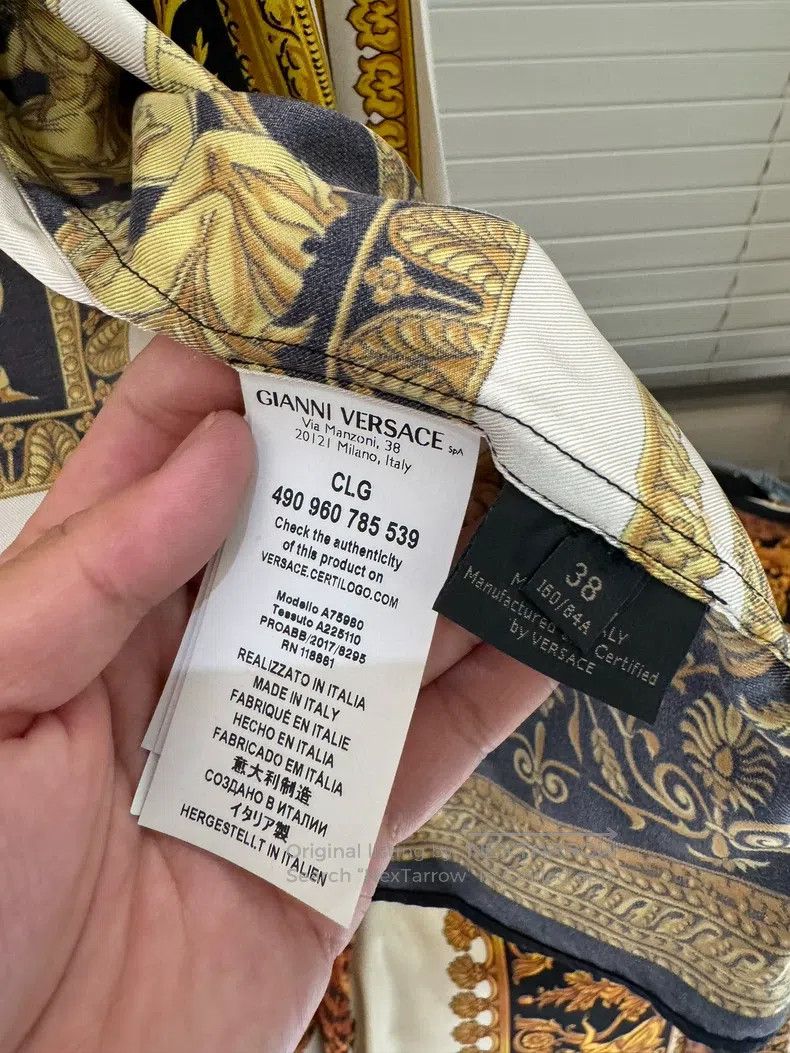 Versace Versace Shirt Size US S / EU 44-46 / 1 - 5 Thumbnail