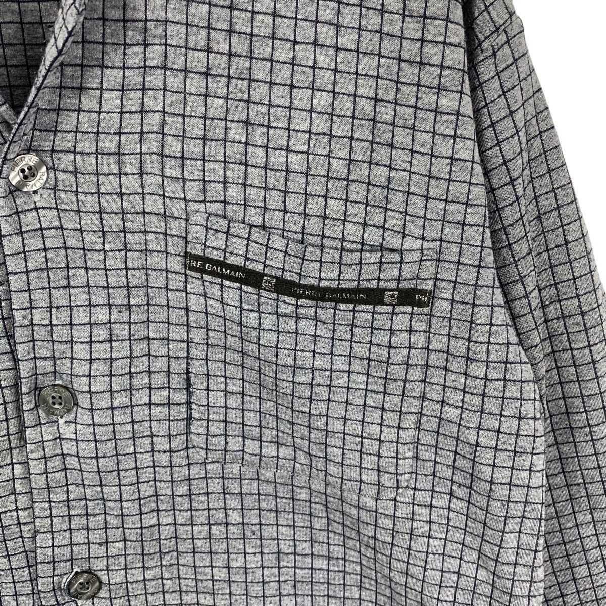 Pierre Balmain Vintage PIERRE BALMAIN PARIS Plaids Checks Stamp Button Size US L / EU 52-54 / 3 - 6 Thumbnail