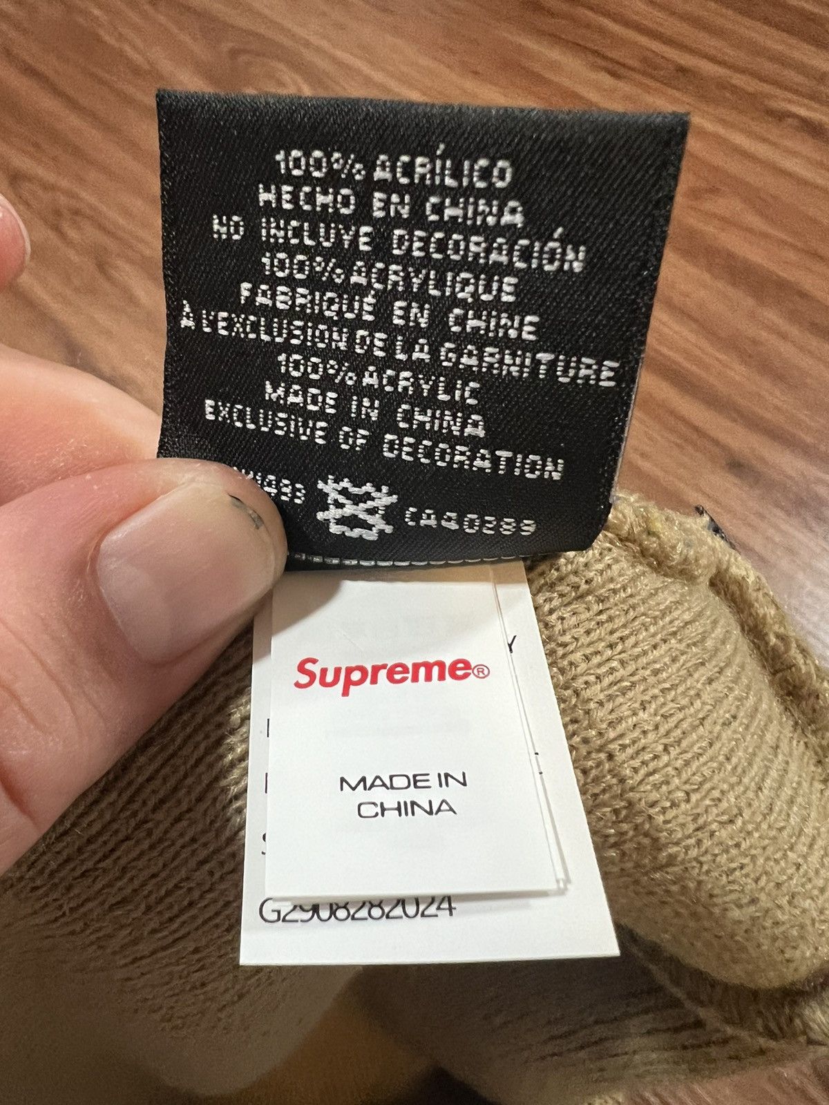 Hypebeast × Supreme Supreme New Era Accent Beanie Size ONE SIZE - 3 Thumbnail