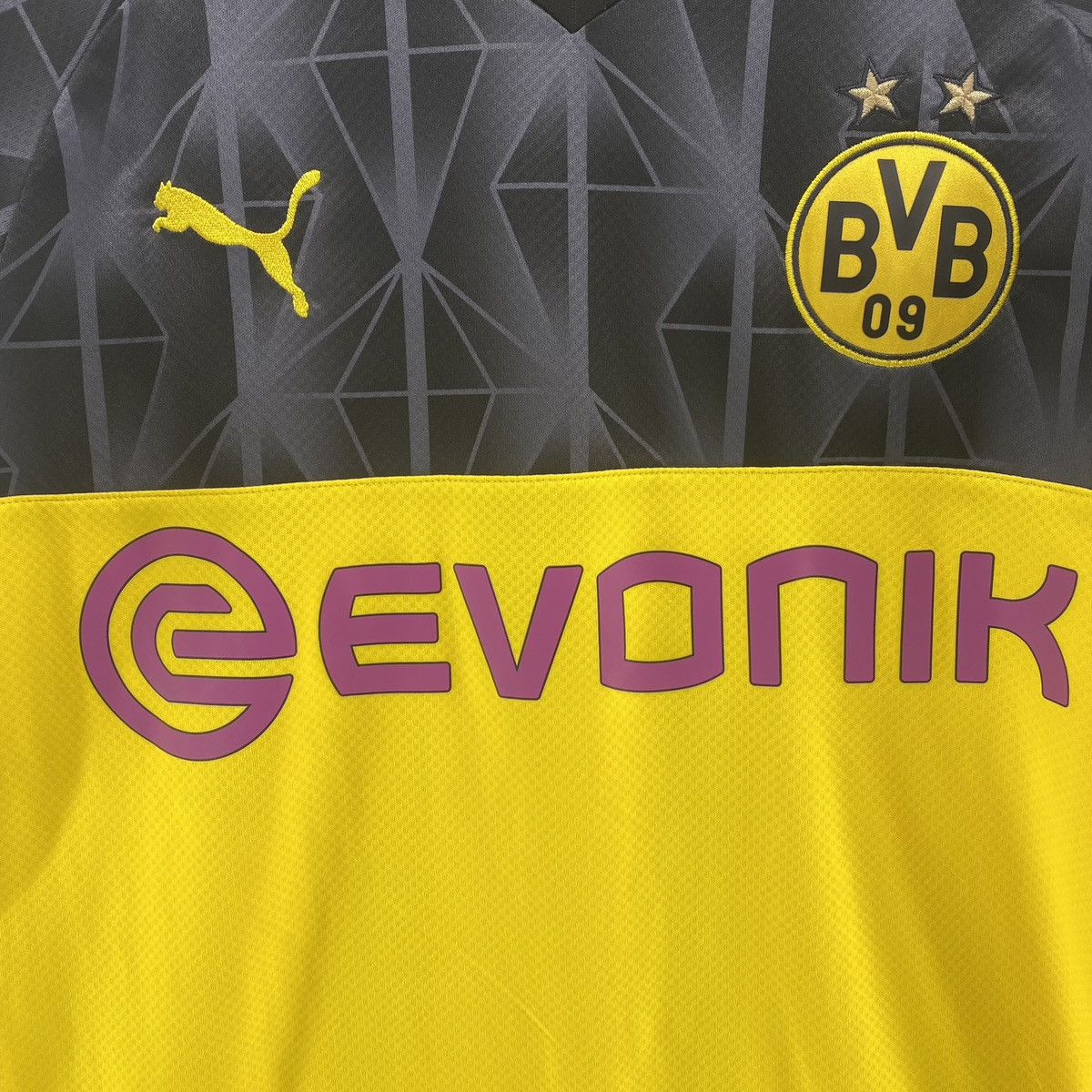 Puma Reus BVB Borussia Dortmund 2019 2020 Soccer Football Jersey Size US M / EU 48-50 / 2 - 3 Thumbnail