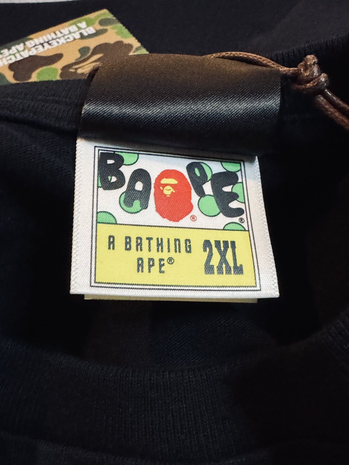 Bape Bape x Black Eye Patch College Tee Size XXL Size US XXL / EU 58 / 5 - 5 Thumbnail
