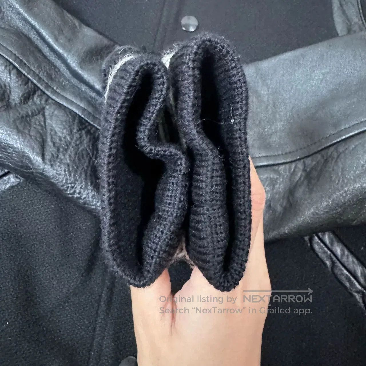 Saint Laurent Paris Saint Laurent Black Varsity Leather Jacket. Size US M / EU 48-50 / 2 - 5 Thumbnail