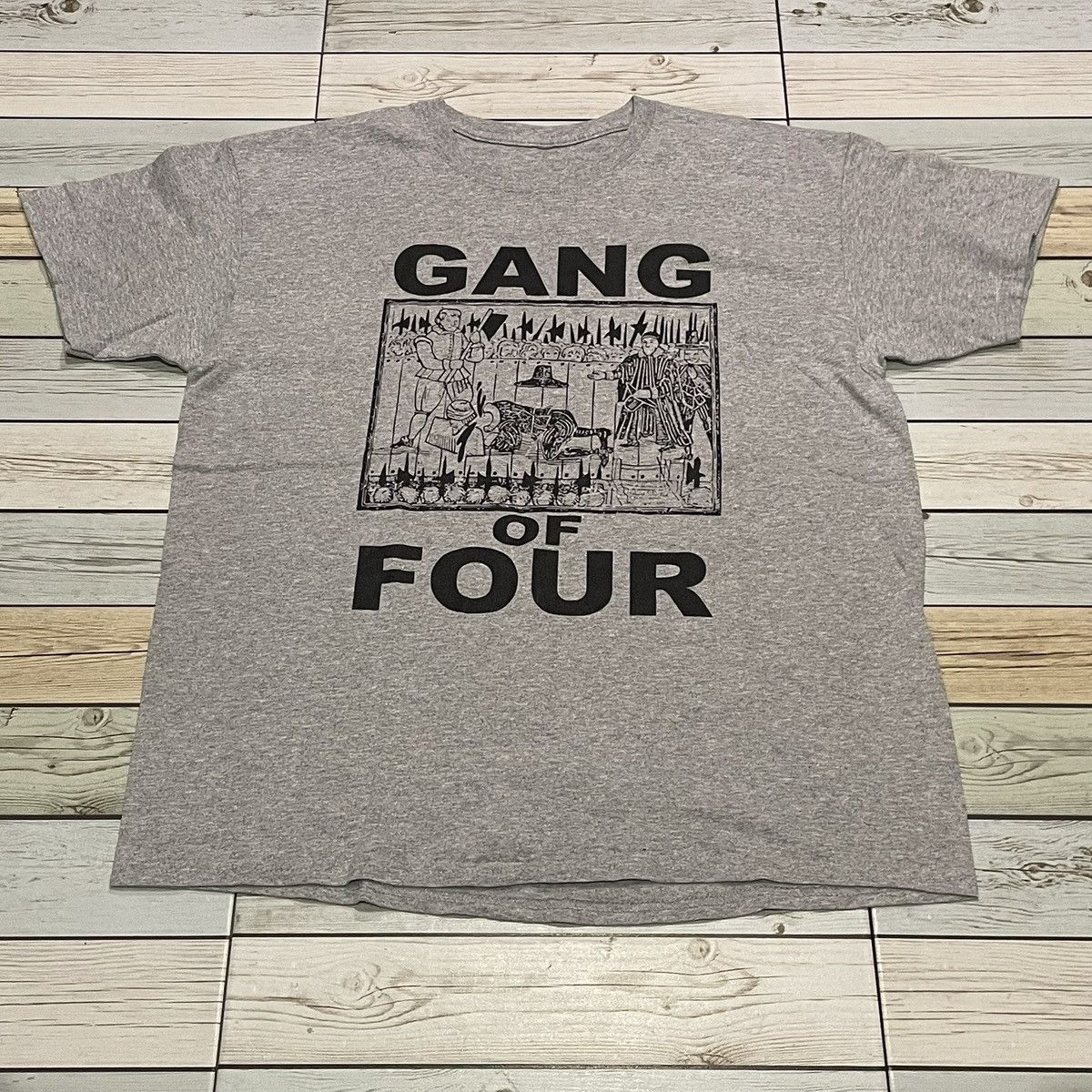 Band Tees Rare Gang Of Four Band Tour T Shirt Punk Size US L / EU 52-54 / 3 - 1 Thumbnail