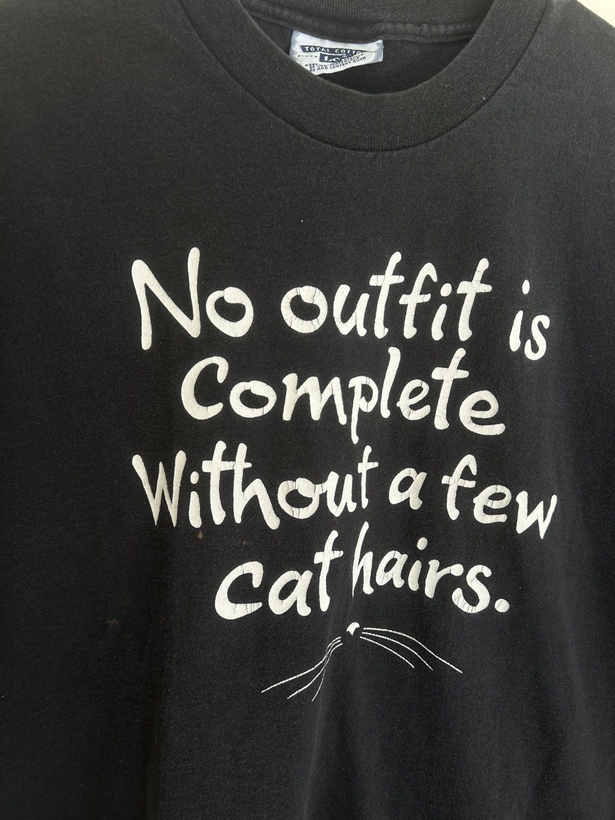 Lee Vintage Lee ‘No Outfit Complete Without Cat Hairs’ T-shirt Size US XL / EU 56 / 4 - 2 Thumbnail