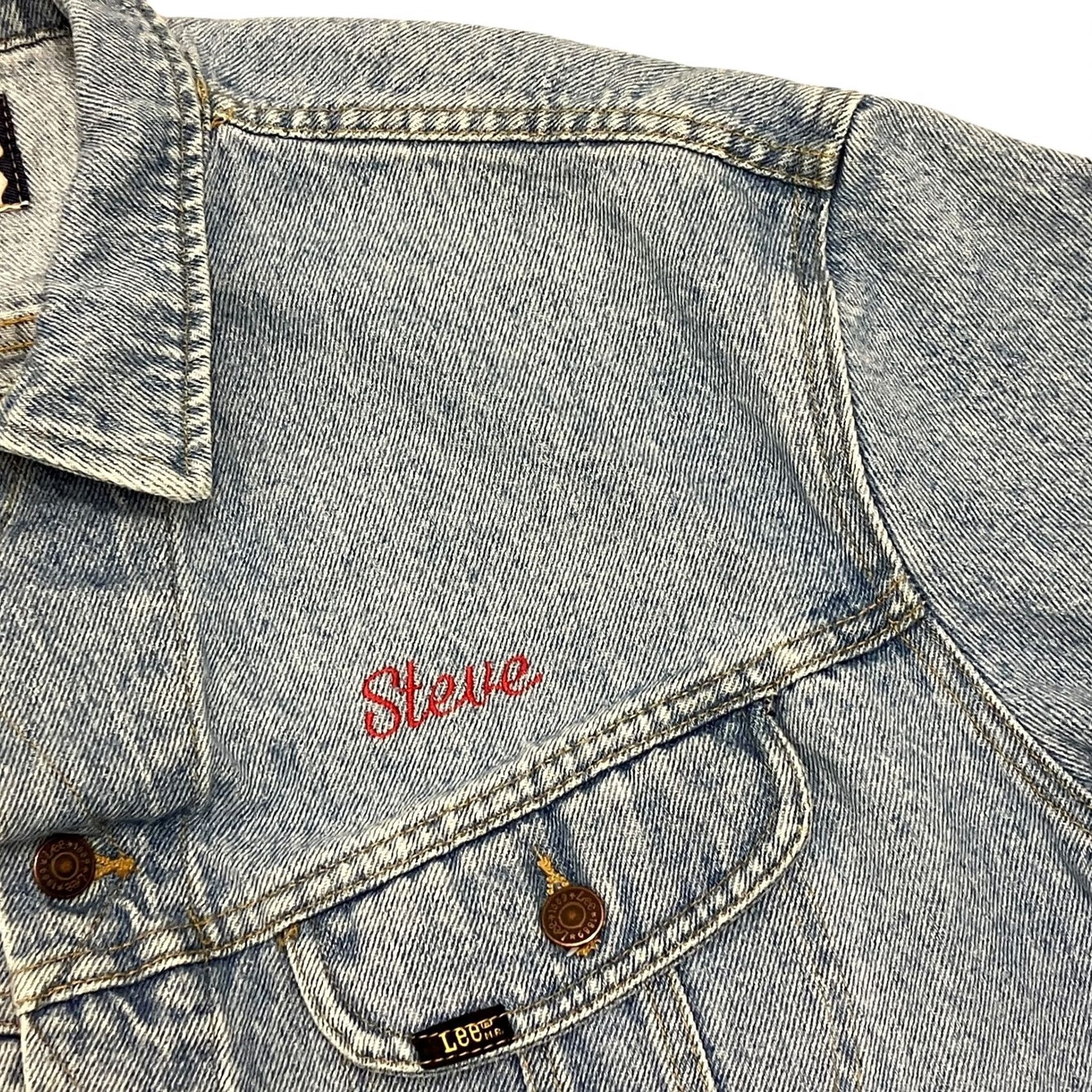 Lee Vintage Lee Jacket XL Blue Denim Trucker Western Made in USA Mens Size US XL / EU 56 / 4 - 6 Thumbnail