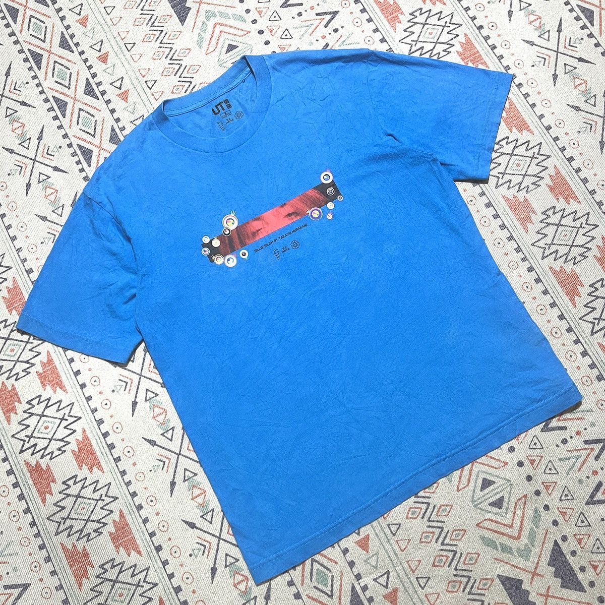 Uniqlo Takashi Murakami Billie Ellish Rare Collab Tee Size US M / EU 48-50 / 2 - 2 Thumbnail