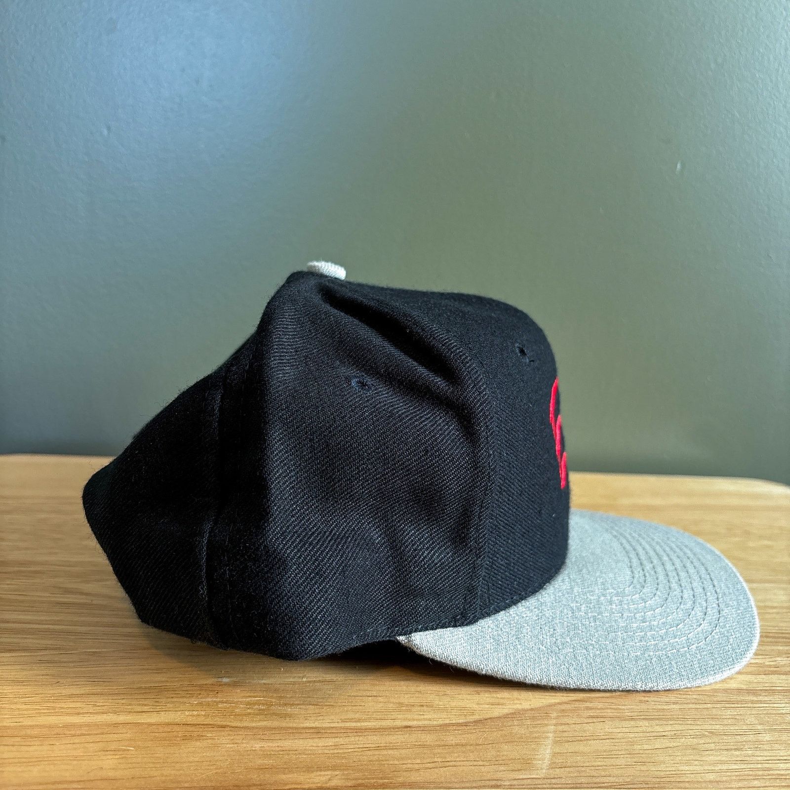 Designer Vintage 90s Special Export Beer EX Black Red Snapback Hat Size ONE SIZE - 3 Thumbnail