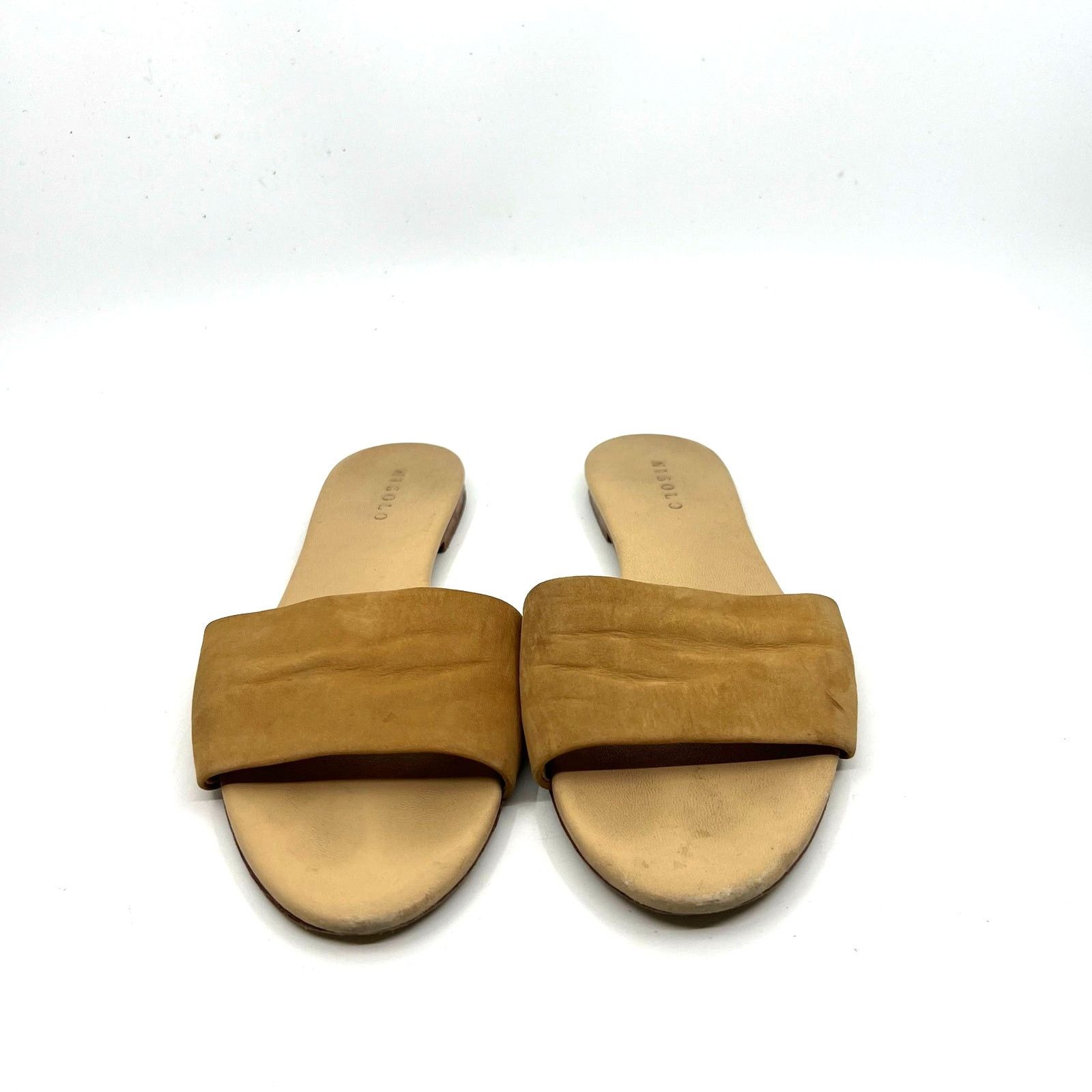 Nisolo Nisolo Isla Brown Suede Slide Sandals Women's 7.5 US Size US 7.5 / IT 37.5 - 4 Thumbnail