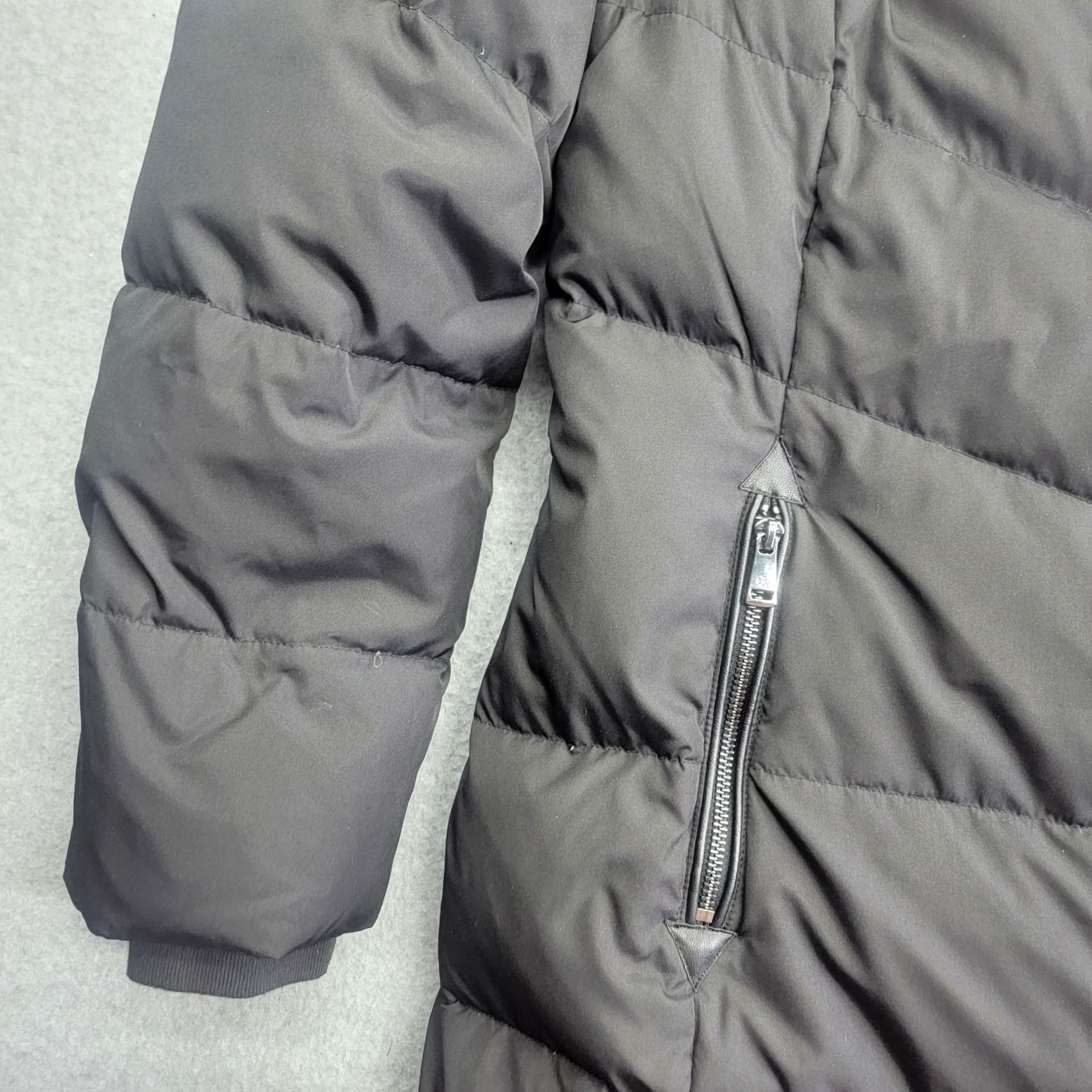 Ralph Lauren VINTAGE Lauren Ralph Lauren Puffer Coat Womens XL Black Hooded Faux Fur Down Parka Long Size XL / US 12-14 / IT 48-50 - 4 Thumbnail