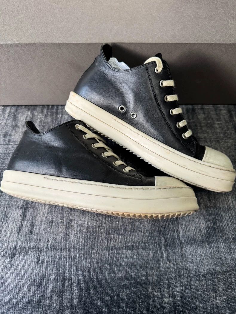 Other Rick Owens Main Line Low Top Leather Top Big Converse shoe Size US 9 / EU 42 - 3 Thumbnail