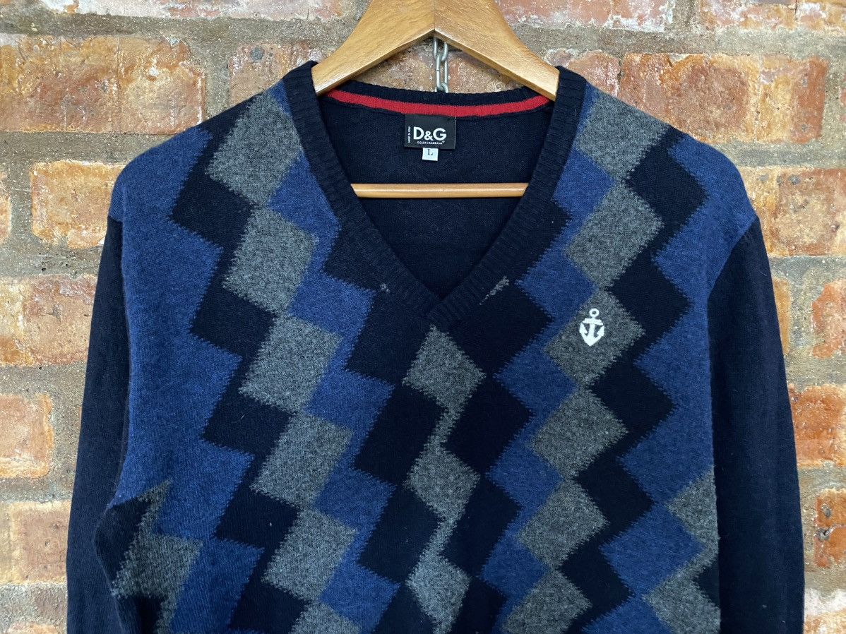 Dolce & Gabbana D&G knit unsquare Ortega wool Size US L / EU 52-54 / 3 - 3 Thumbnail