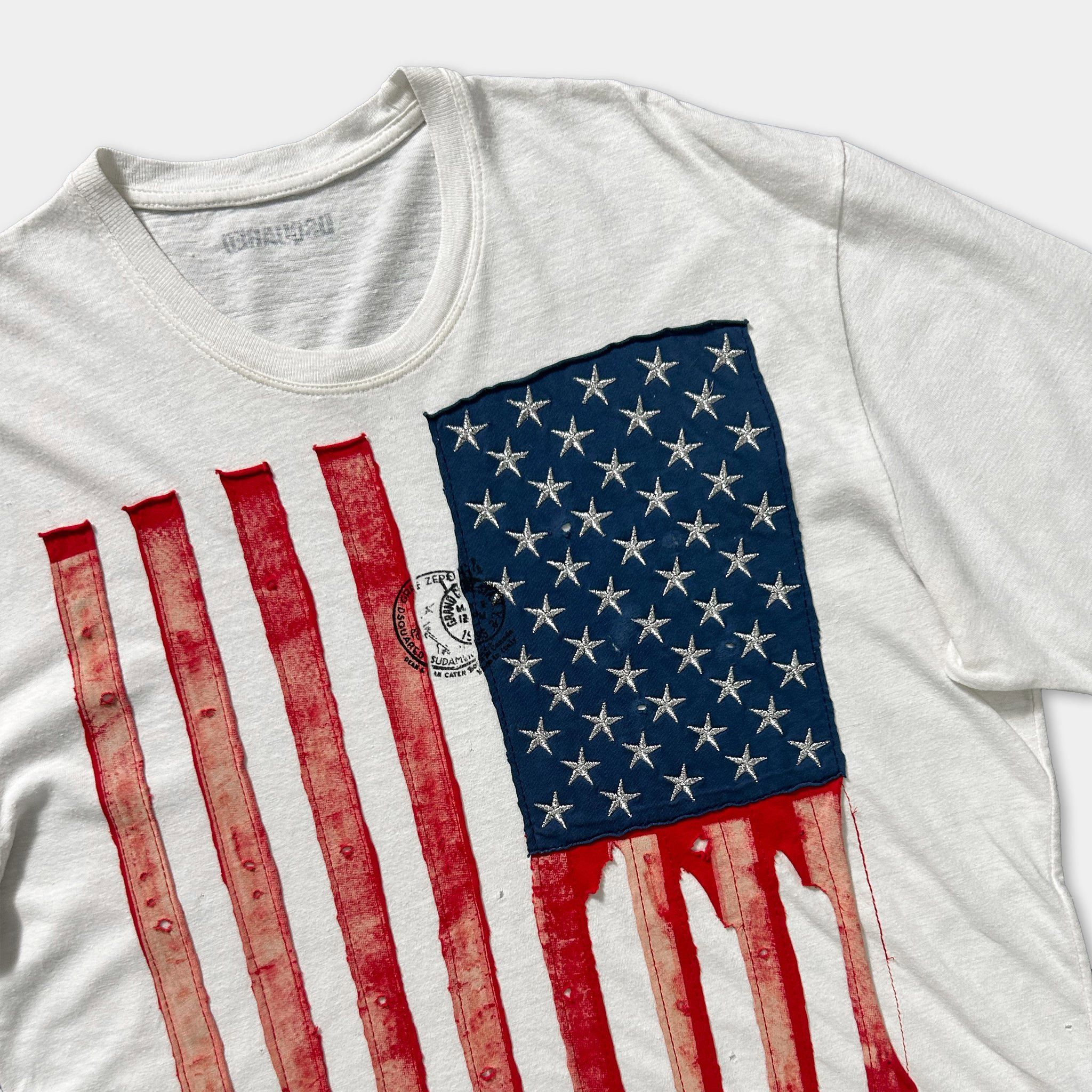 Dsquared2 Dsquared2 2010's USA Flag Tee Size US M / EU 48-50 / 2 - 2 Thumbnail