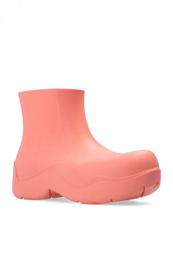 Bottega Veneta o1n1vont1125 Puddle Ankle Boots in Pink Size US 8 / IT 38 - 3 Thumbnail