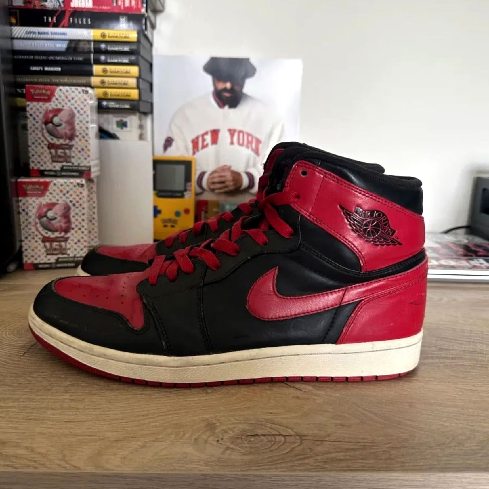 Nike 8. Keywords: Air Jordan 1, High Retro DMP, Chicago Bulls, Men's, Size 11, AS IS, FLAWS SHOWN, PRE-OWNED, NO BOX Size US 11 / EU 44 - 3 Thumbnail