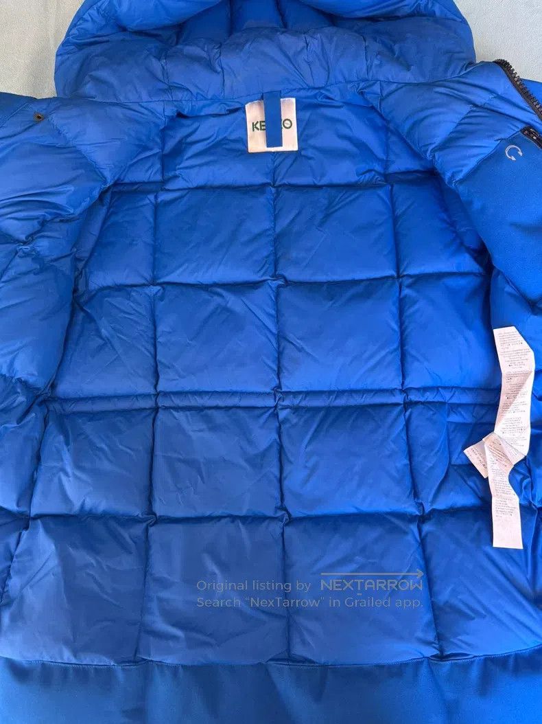 Kenzo Kenzo Men's Puffer Jacket, Blue, Classic Style Size US L / EU 52-54 / 3 - 6 Thumbnail