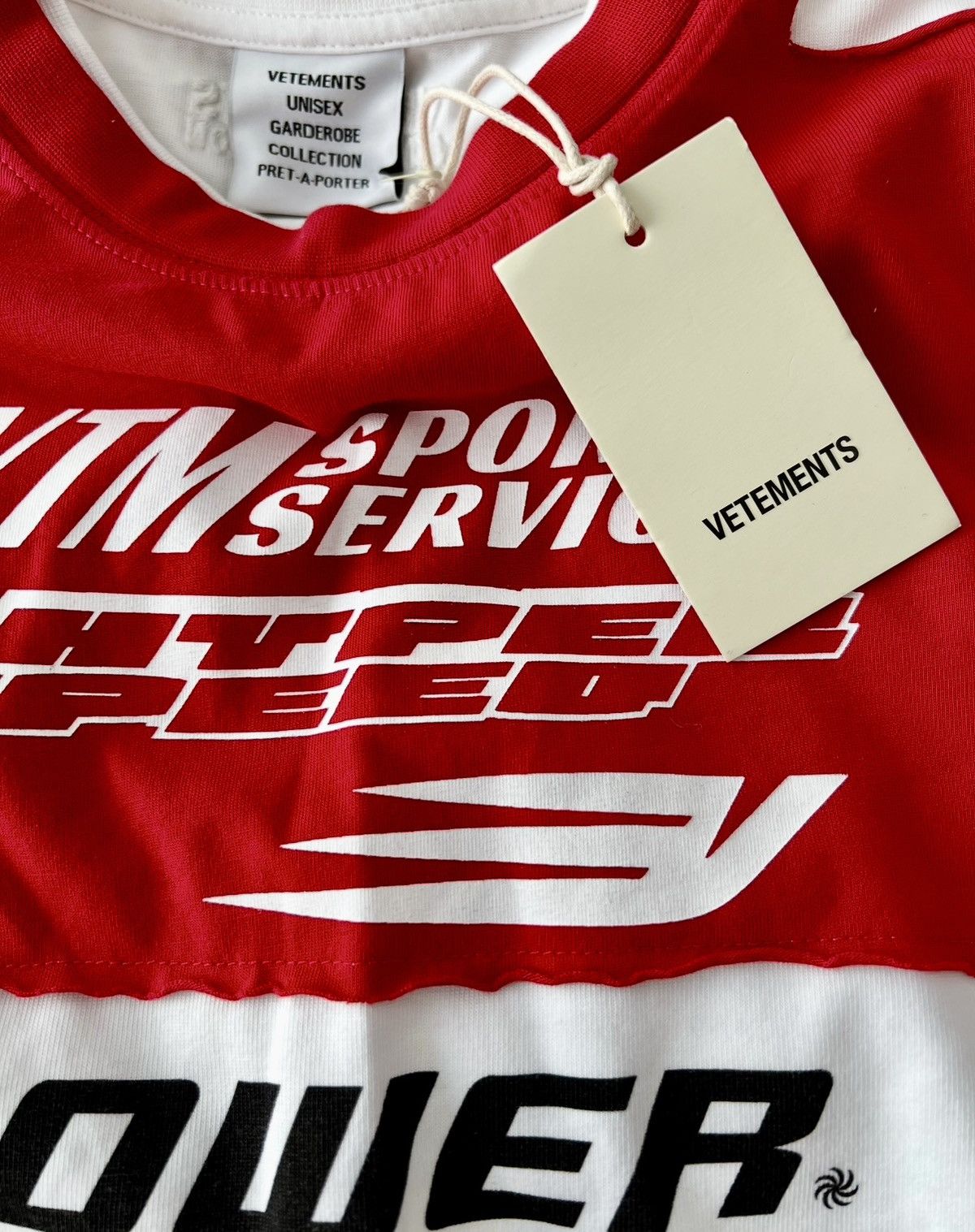 Vetements New Limited Edition Layered Stitched Overlay Long Sleeved T Size US M / EU 48-50 / 2 - 18 Thumbnail