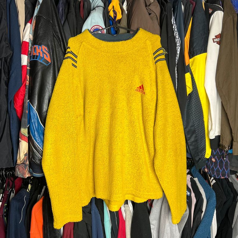 Adidas × Vintage Crewneck Adidas Sherpa Vintage L Size US L / EU 52-54 / 3 - 1 Thumbnail